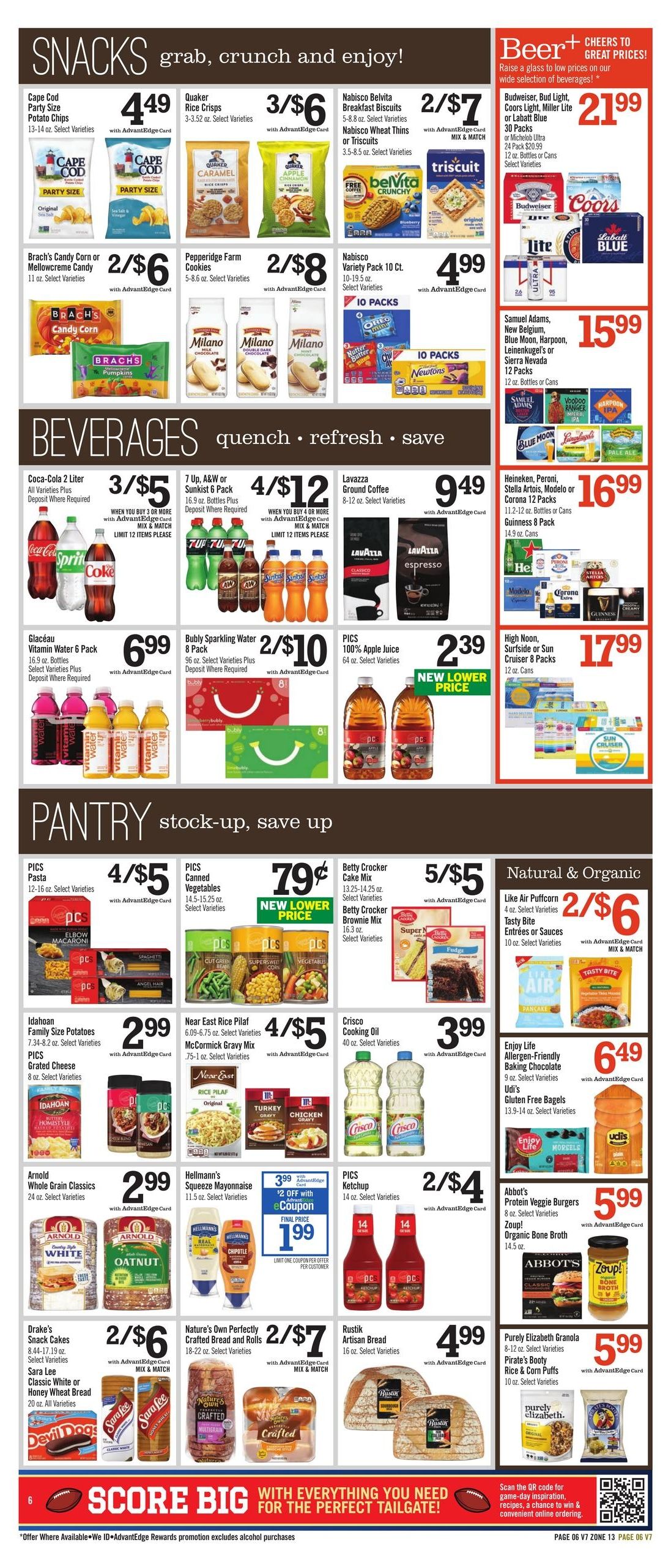 Price Chopper (Franconia Area, NH) Weekly Ad September 27 - October 3, 2026