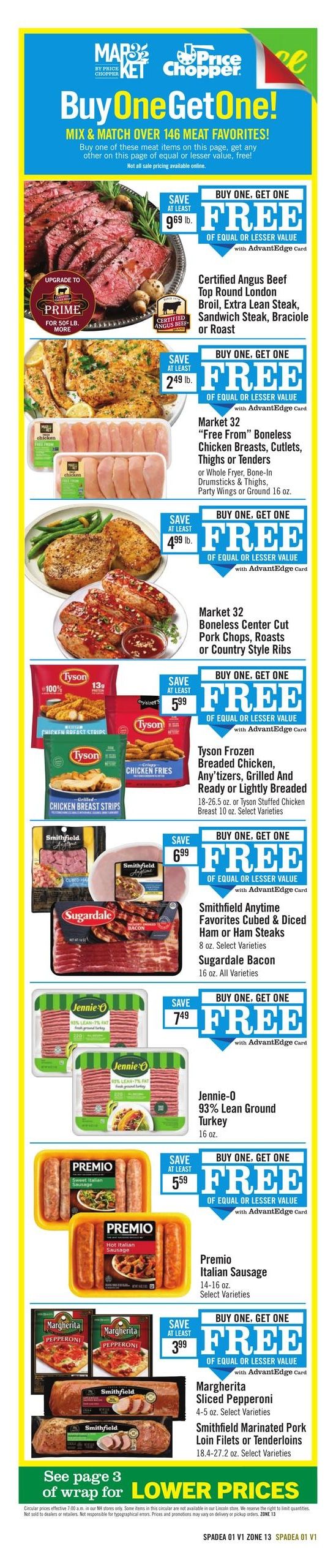 Price Chopper (Franconia Area, NH) Weekly Ad September 27 - October 3, 2026