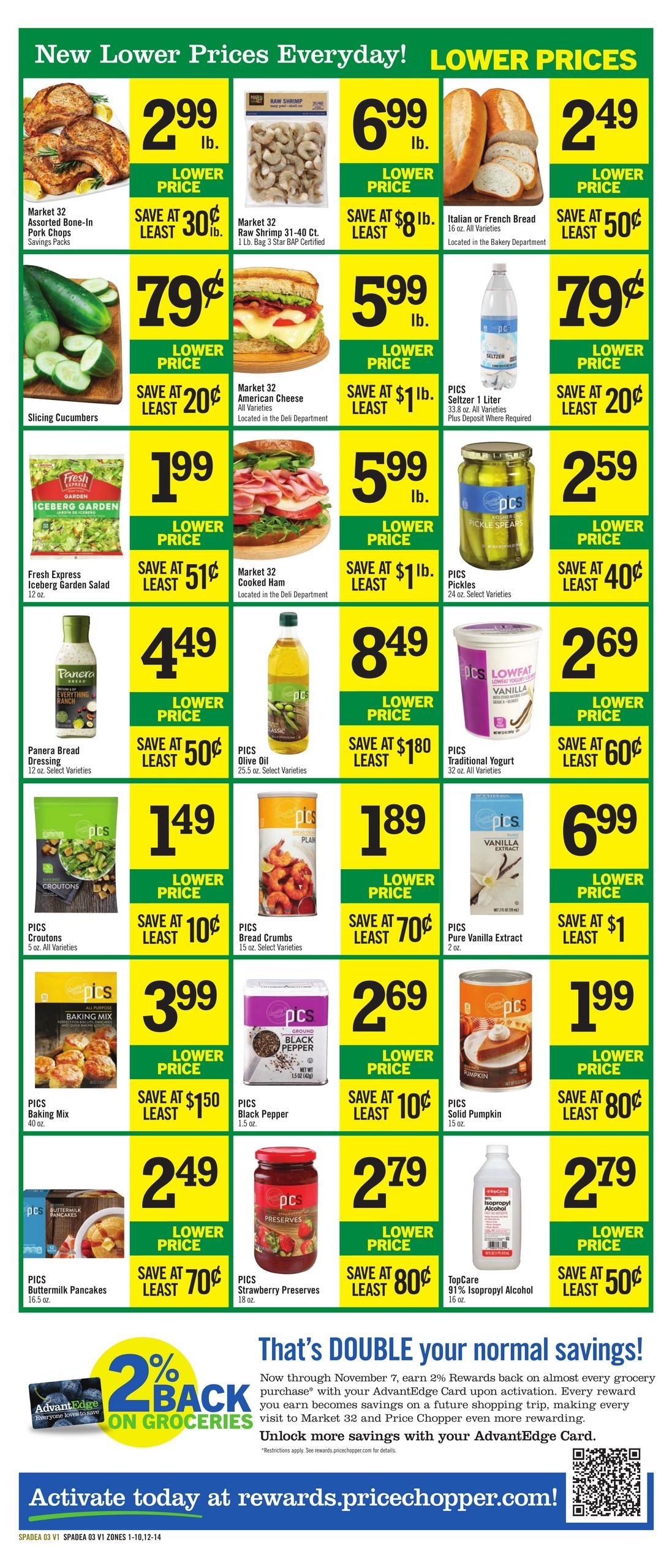 Price Chopper (Franconia Area, NH) Weekly Ad September 27 - October 3, 2026