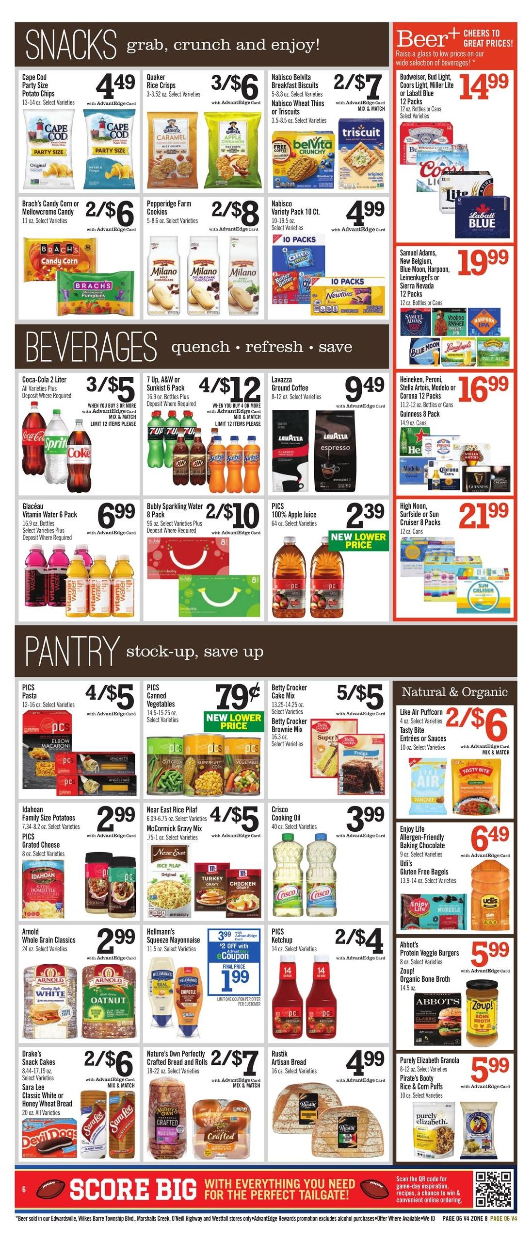 Price Chopper (Monticello Area, NY) Weekly Ad September 27 - October 3, 2026