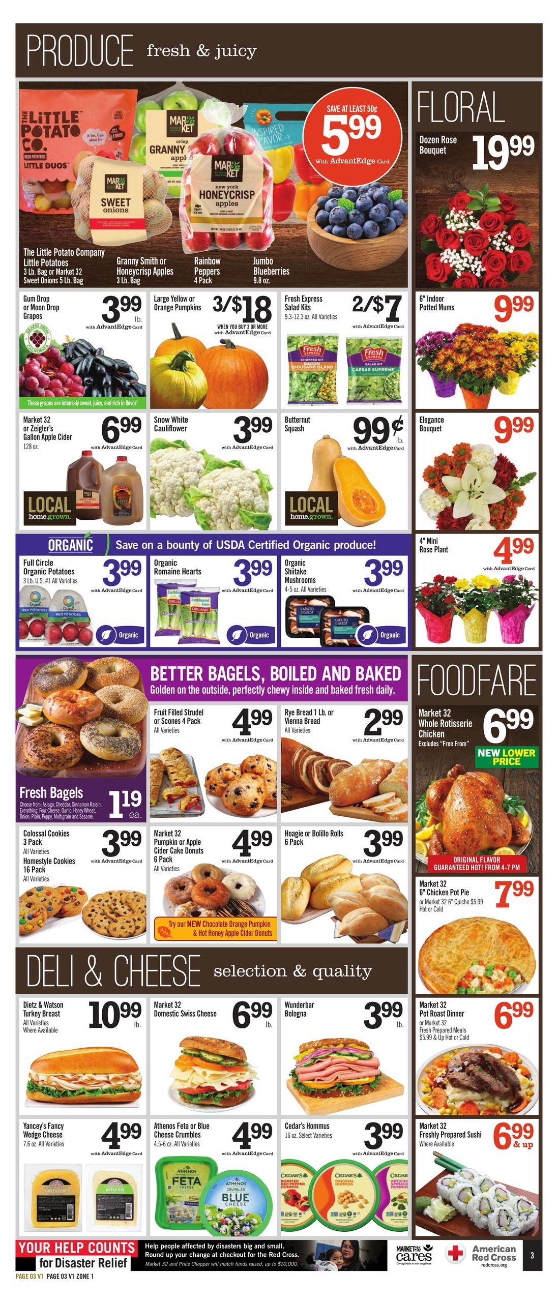 Price Chopper (Albany-Whitehall Area, NY) Weekly Ad September 27 - October 3, 2026