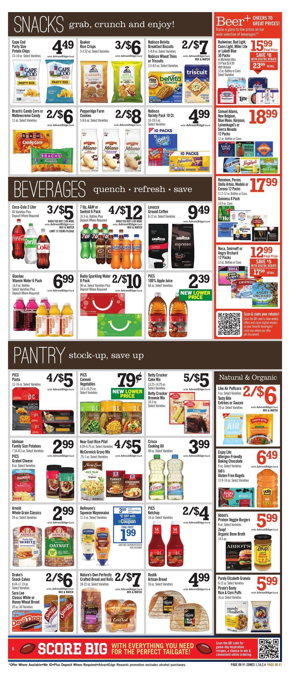 Price Chopper (Albany-Whitehall Area, NY) Weekly Ad September 27 - October 3, 2026