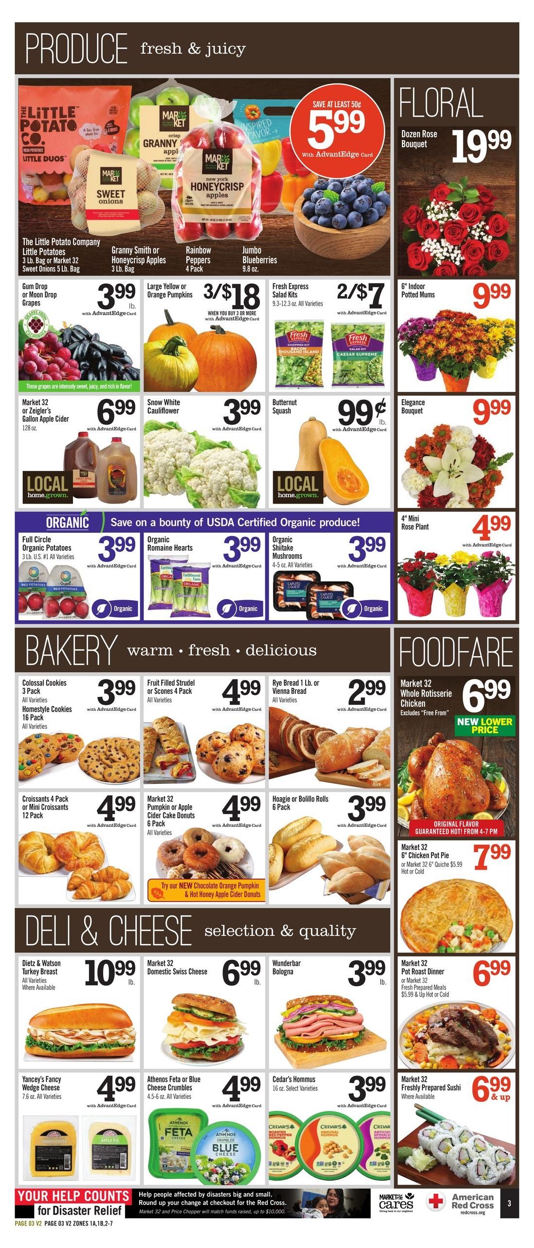 Price Chopper (Paterson Area, NJ) Weekly Ad September 27 - October 3, 2026