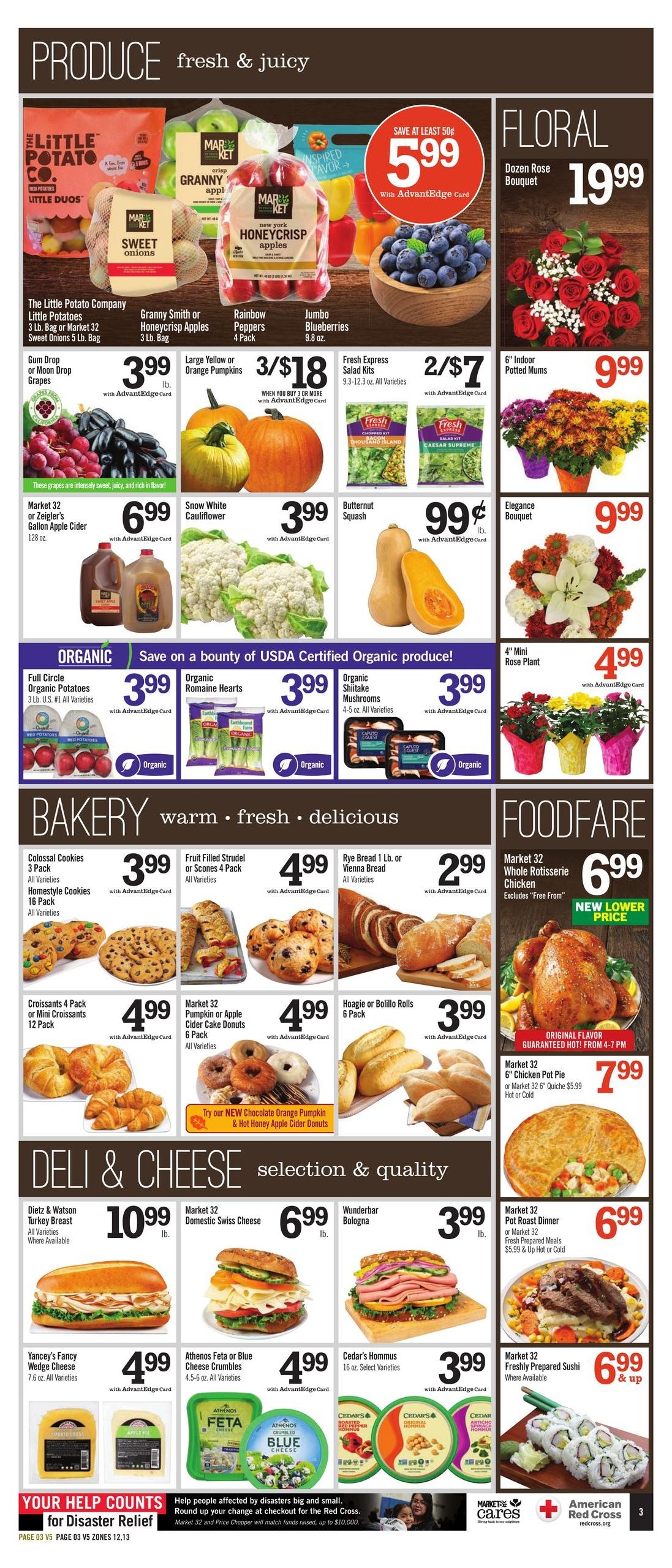Price Chopper (Williamstown Area, MA) Weekly Ad September 27 - October 3, 2026