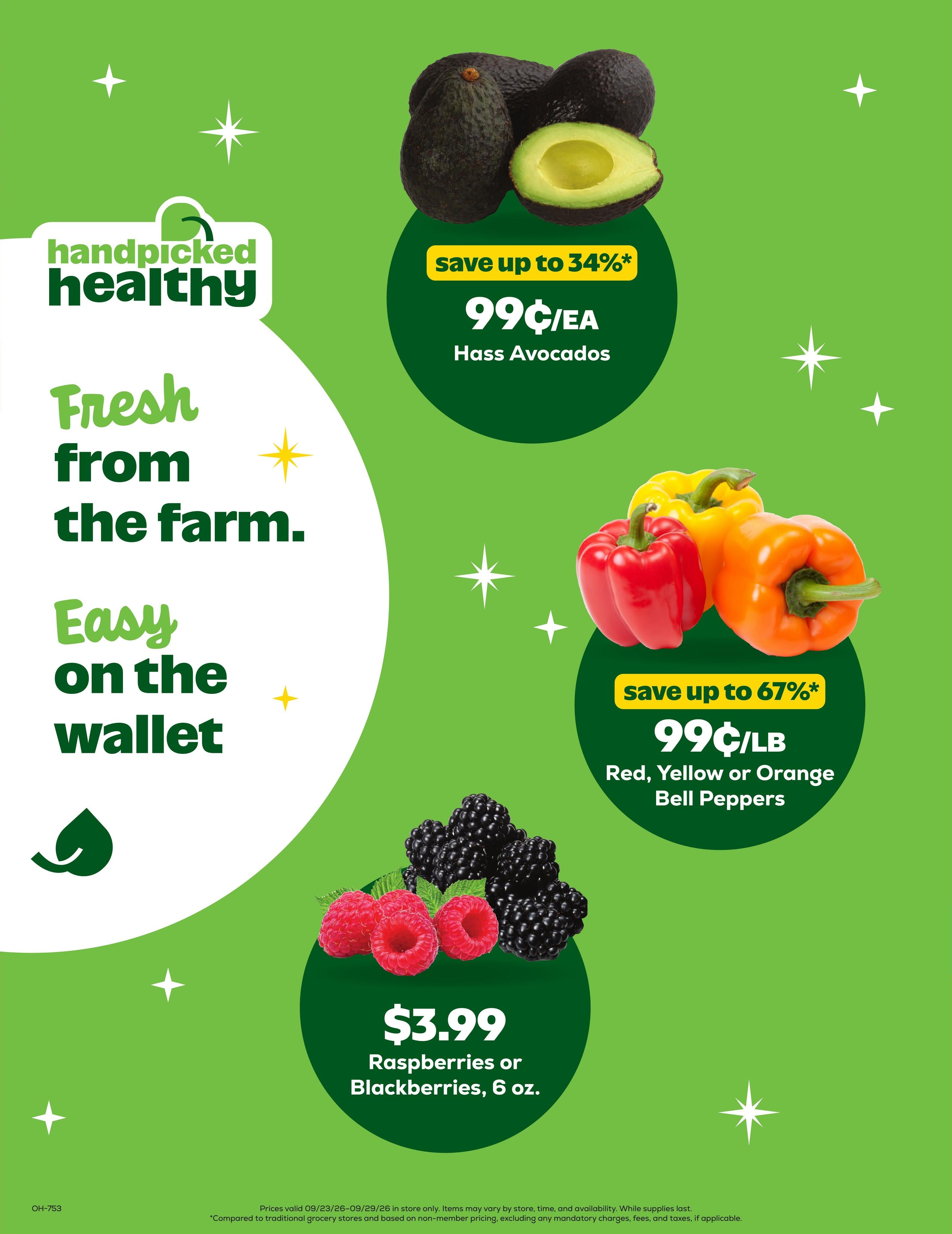 Grocery Outlet (Akron Area, OH) Weekly Ad September 23 - 29, 2026