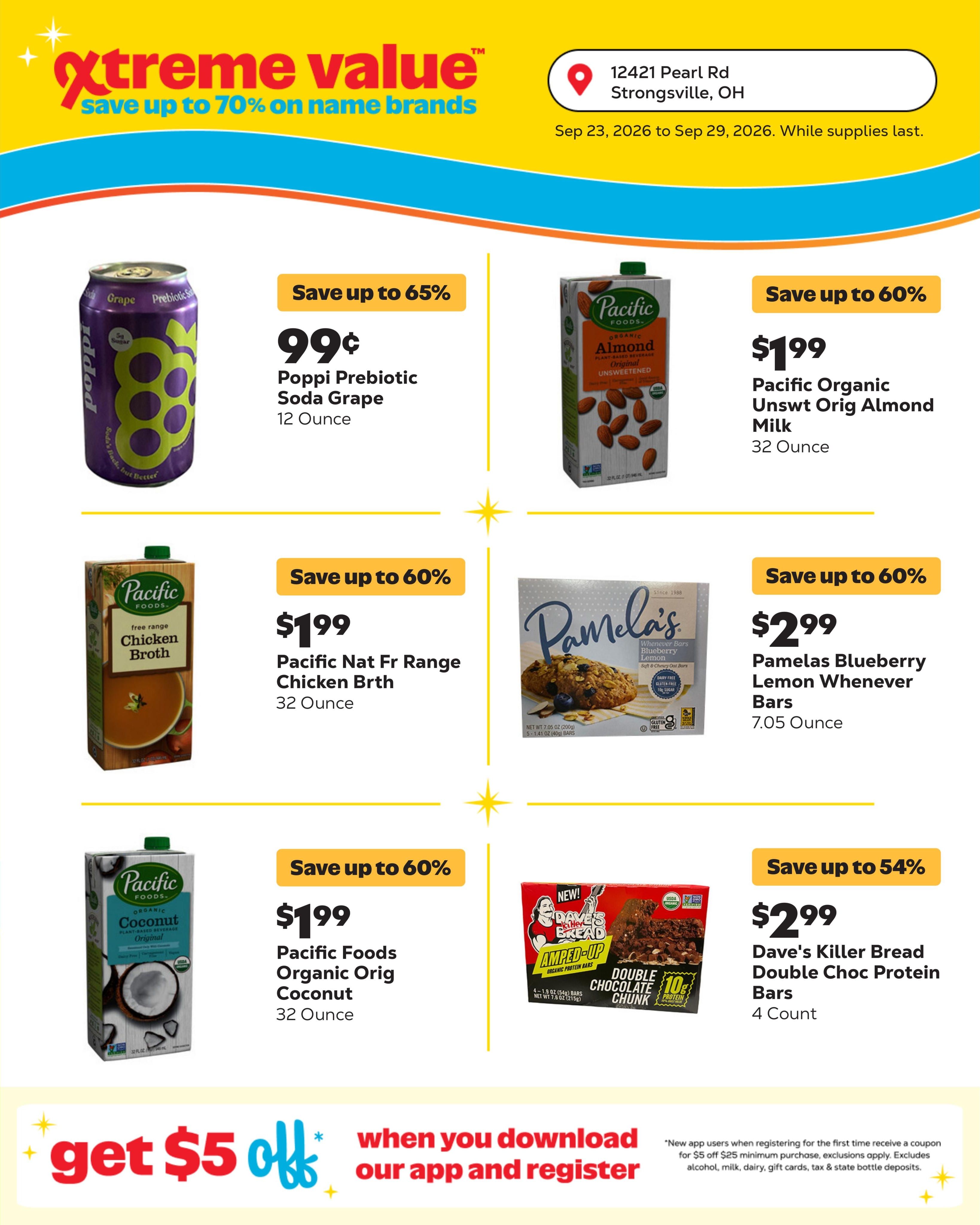 Grocery Outlet (Akron Area, OH) Weekly Ad September 23 - 29, 2026