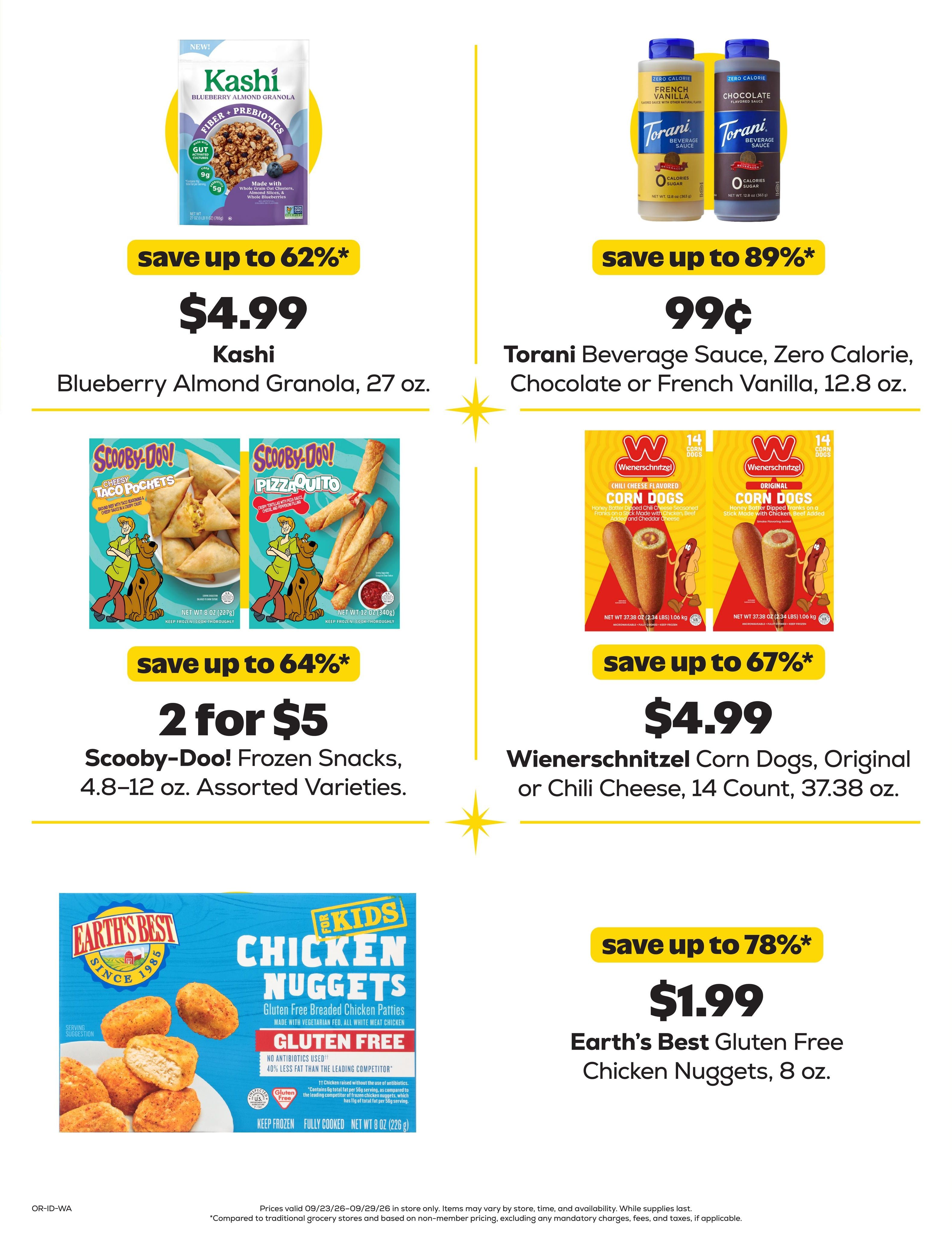 Grocery Outlet (Grants Pass Area, OR) Weekly Ad September 23 - 29, 2026