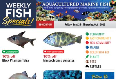 Big Al's (Edmonton) Weekly Specials September 25 to October 1