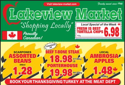 Lakeview Market Flyer September 26 to October 2