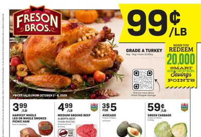 Freson Bros. Flyer October 2 to 8