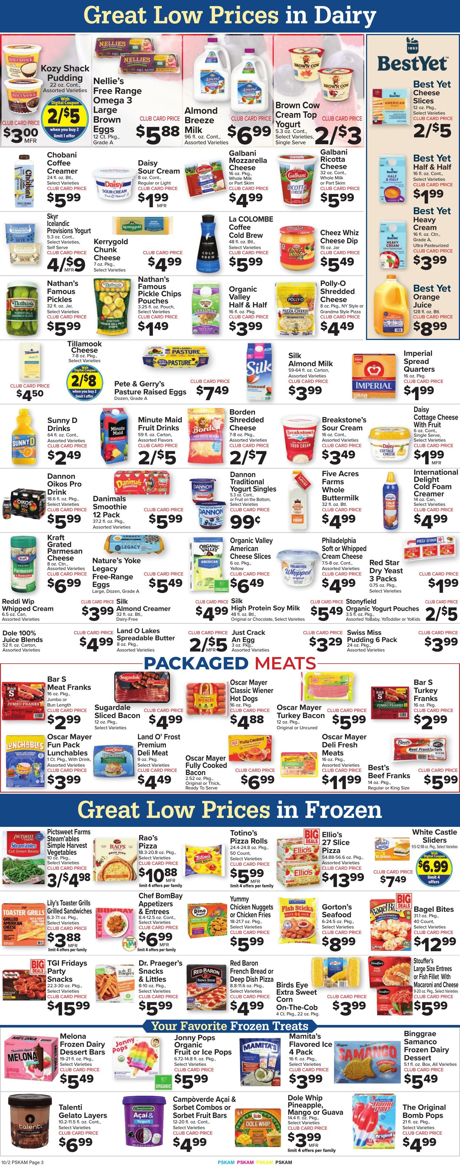 Foodtown Weekly Ad October 2 - 8, 2026