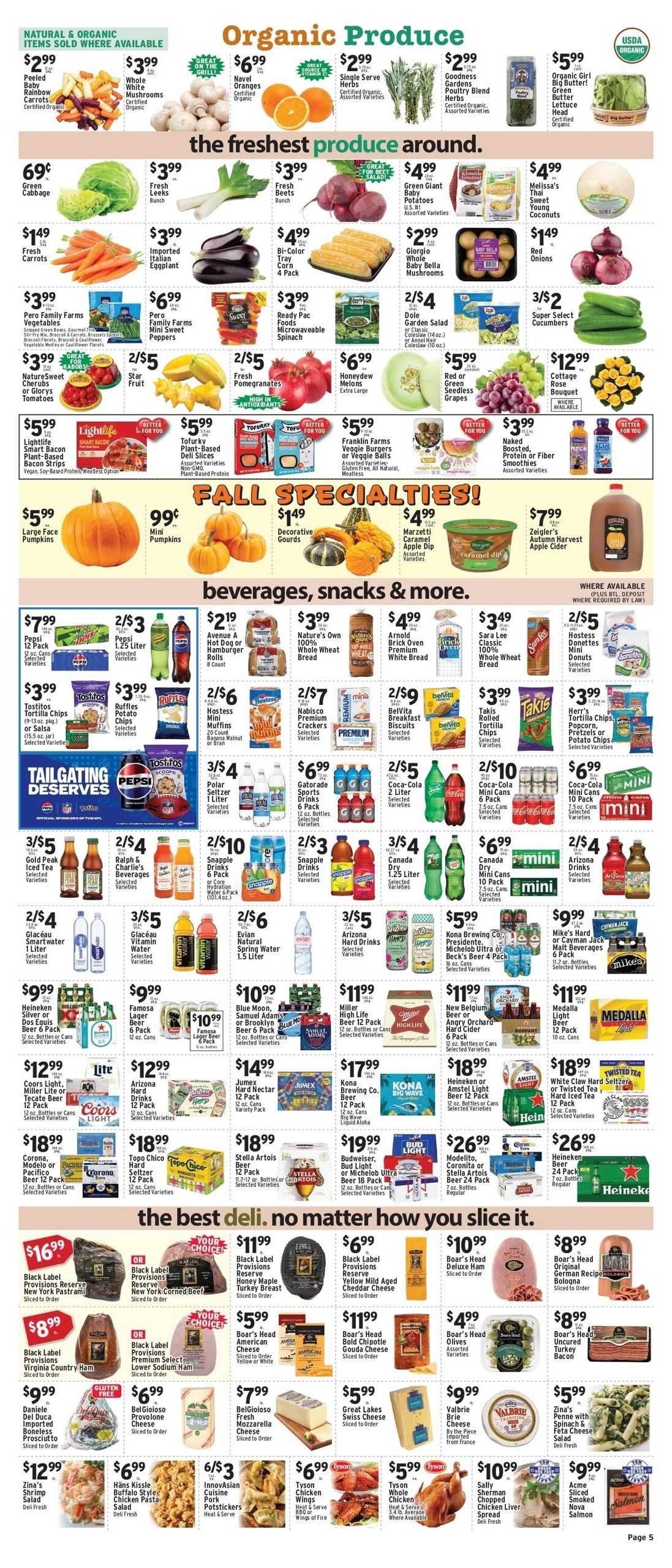 Associated Supermarkets (Yonkers Area, NY) Weekly Ad September 25 - October 1, 2026
