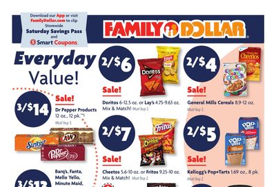 Family Dollar (Ann Arbor Area, MI) Weekly Ad September 27 - October 3, 2026