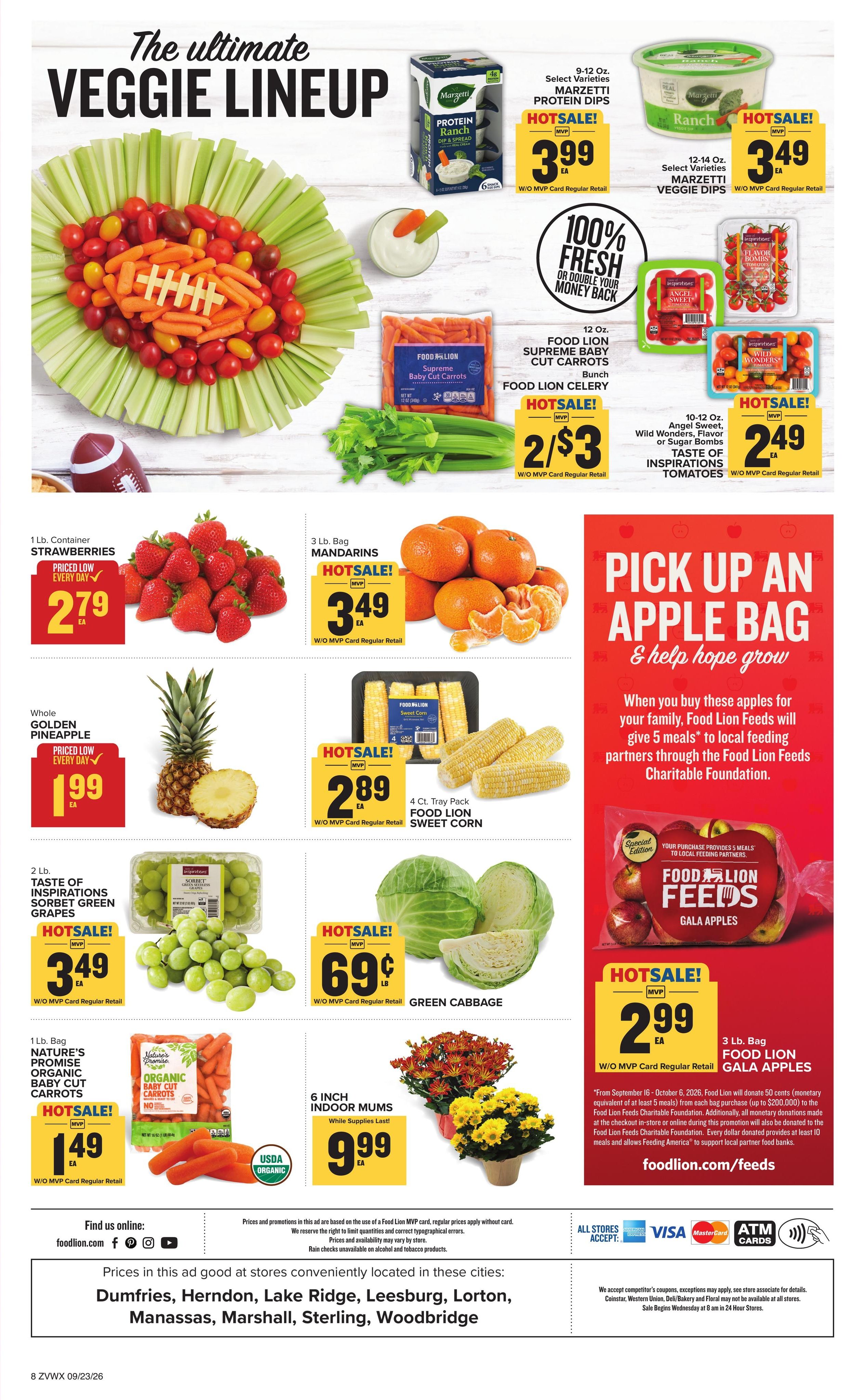 Food Lion (Alexandria Area, VA) Weekly Ad September 23 - 29, 2026
