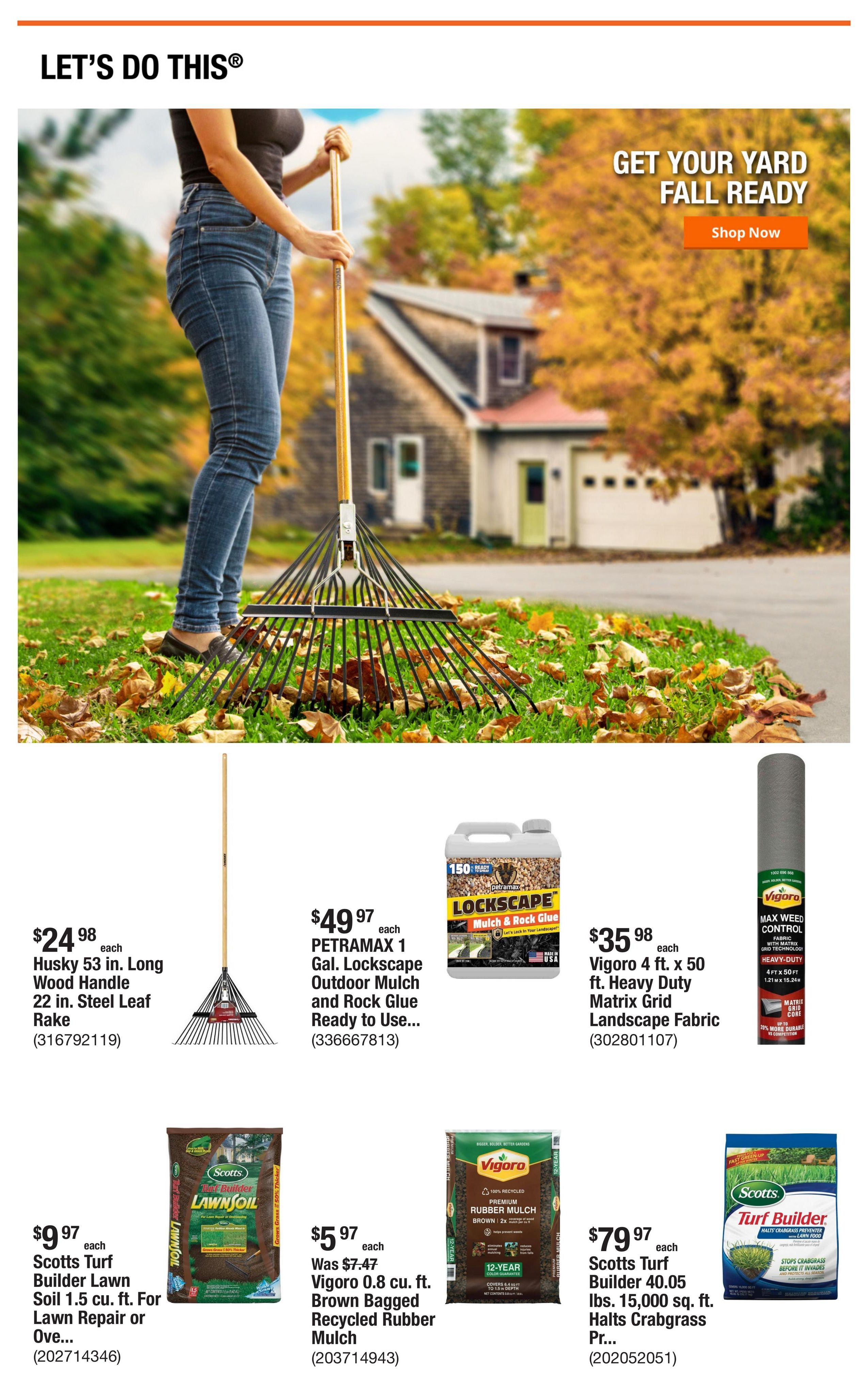 Home Depot (Mountain View-Rock Springs Area, WY) Weekly Ad September 24 - October 1, 2026
