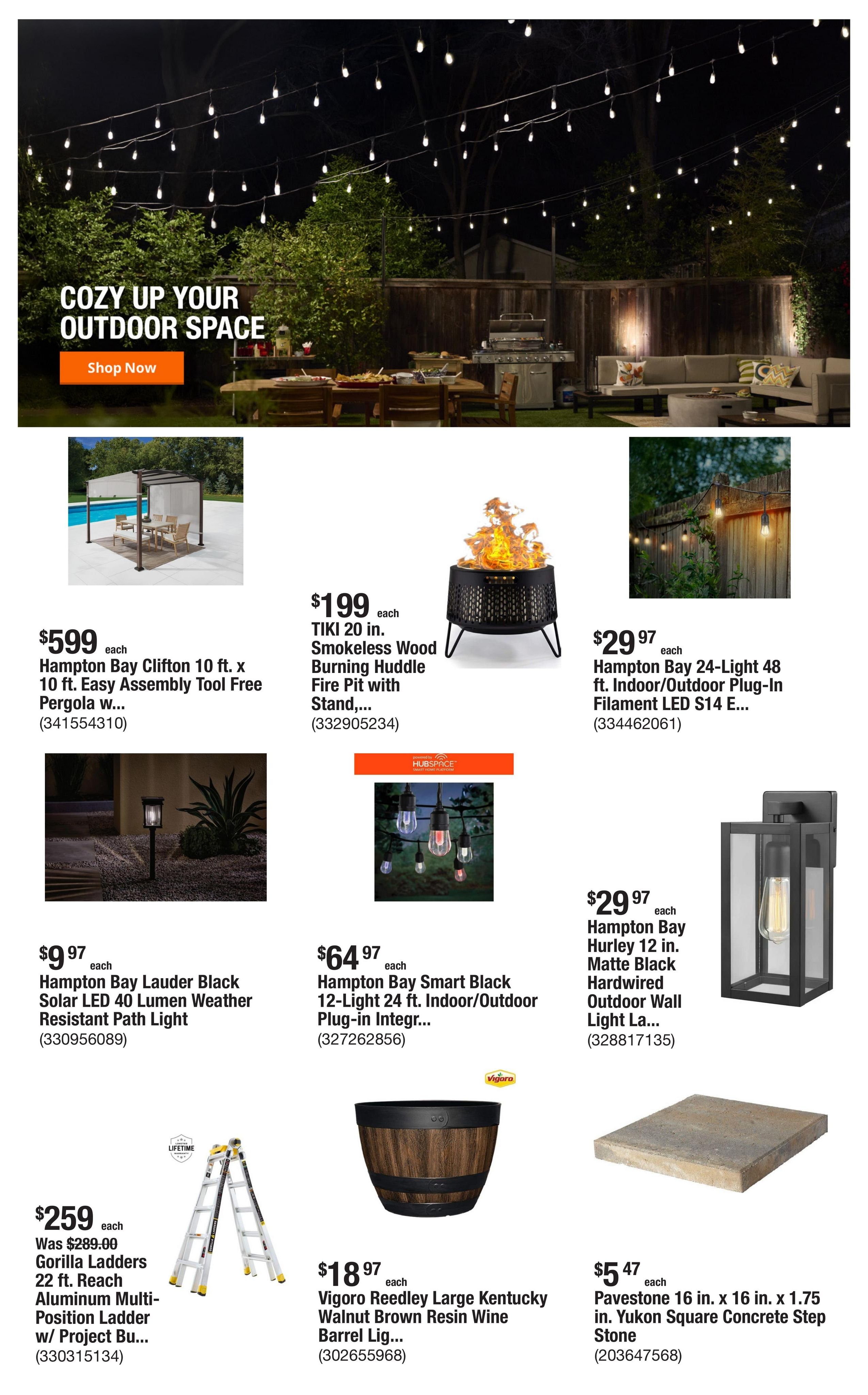 Home Depot (San Bernardino Area, CA) Weekly Ad September 24 - October 1, 2026