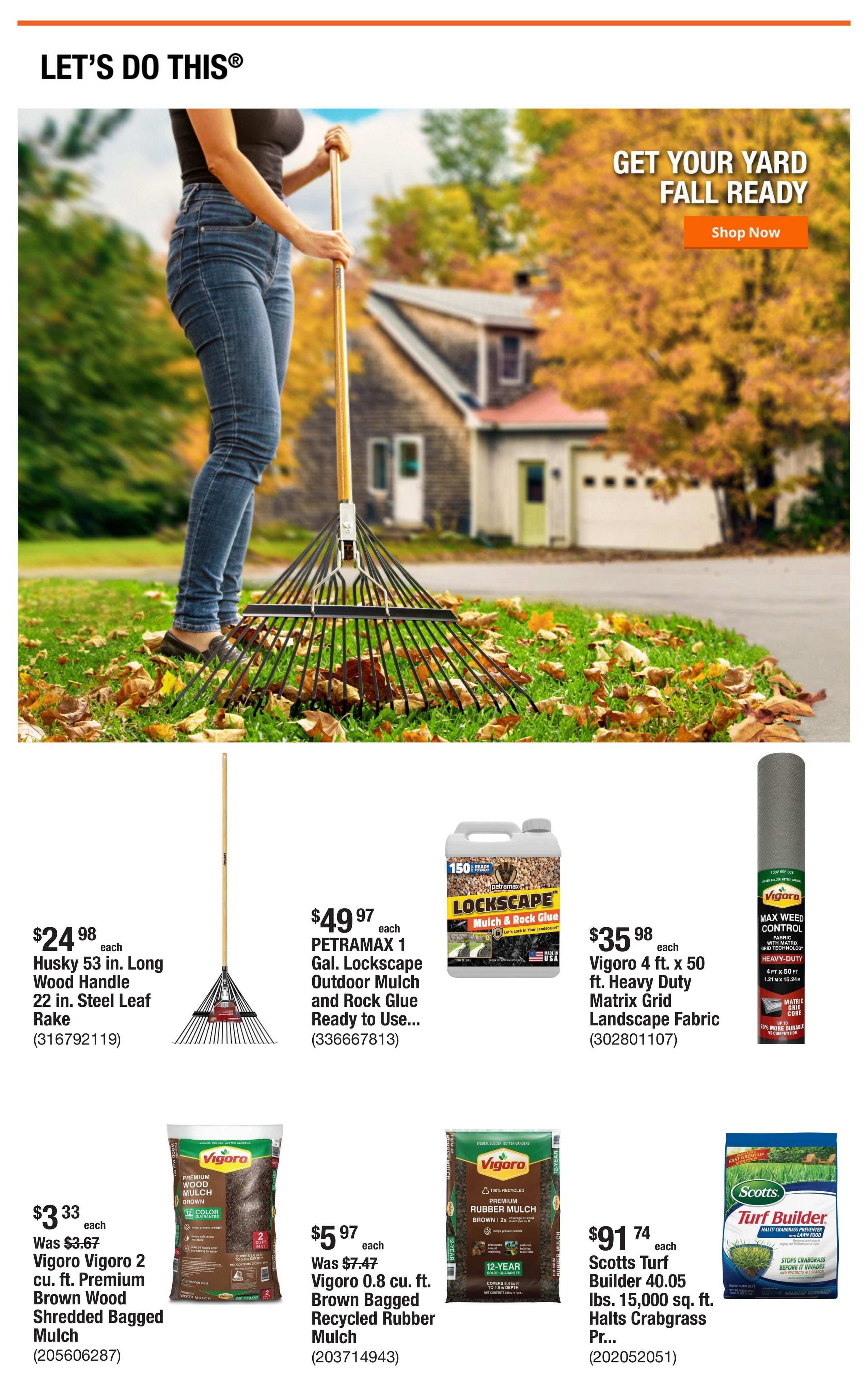 Home Depot (Thousand Oaks Area, CA) Weekly Ad September 24 - October 1, 2026
