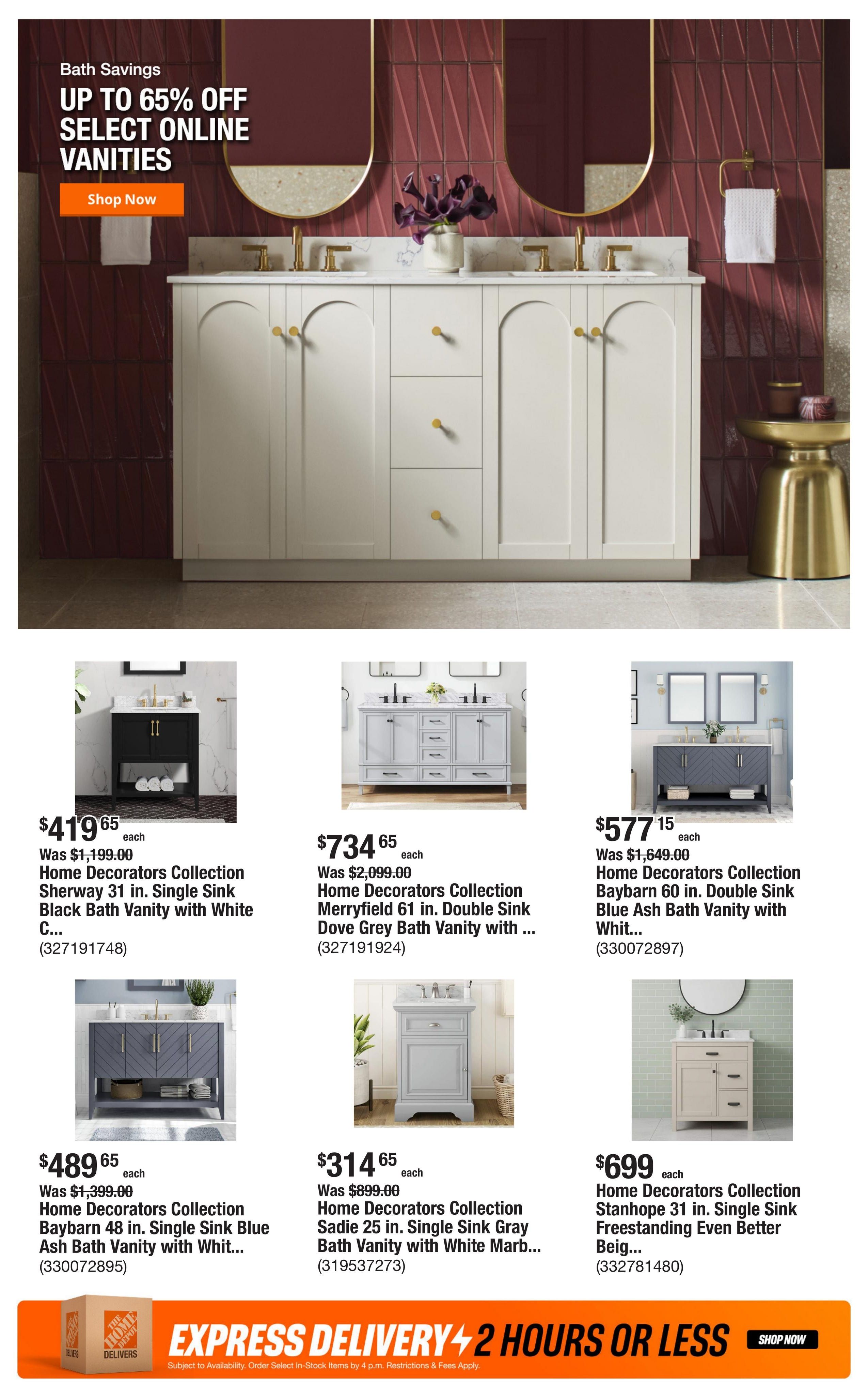 Home Depot (Thousand Oaks Area, CA) Weekly Ad September 24 - October 1, 2026