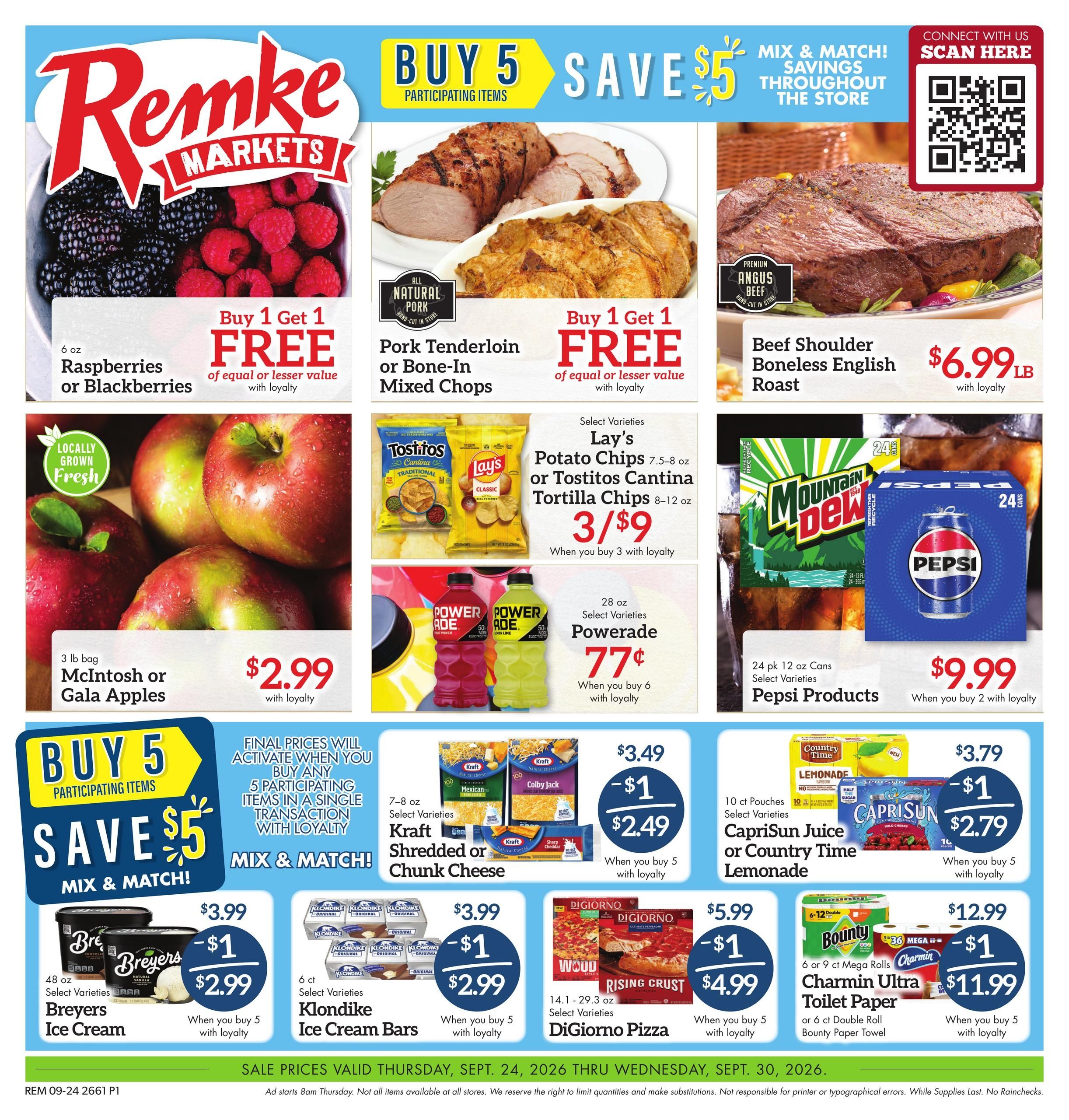 Remke Markets (Newport Area, KY) Weekly Ad September 24 - 30, 2026