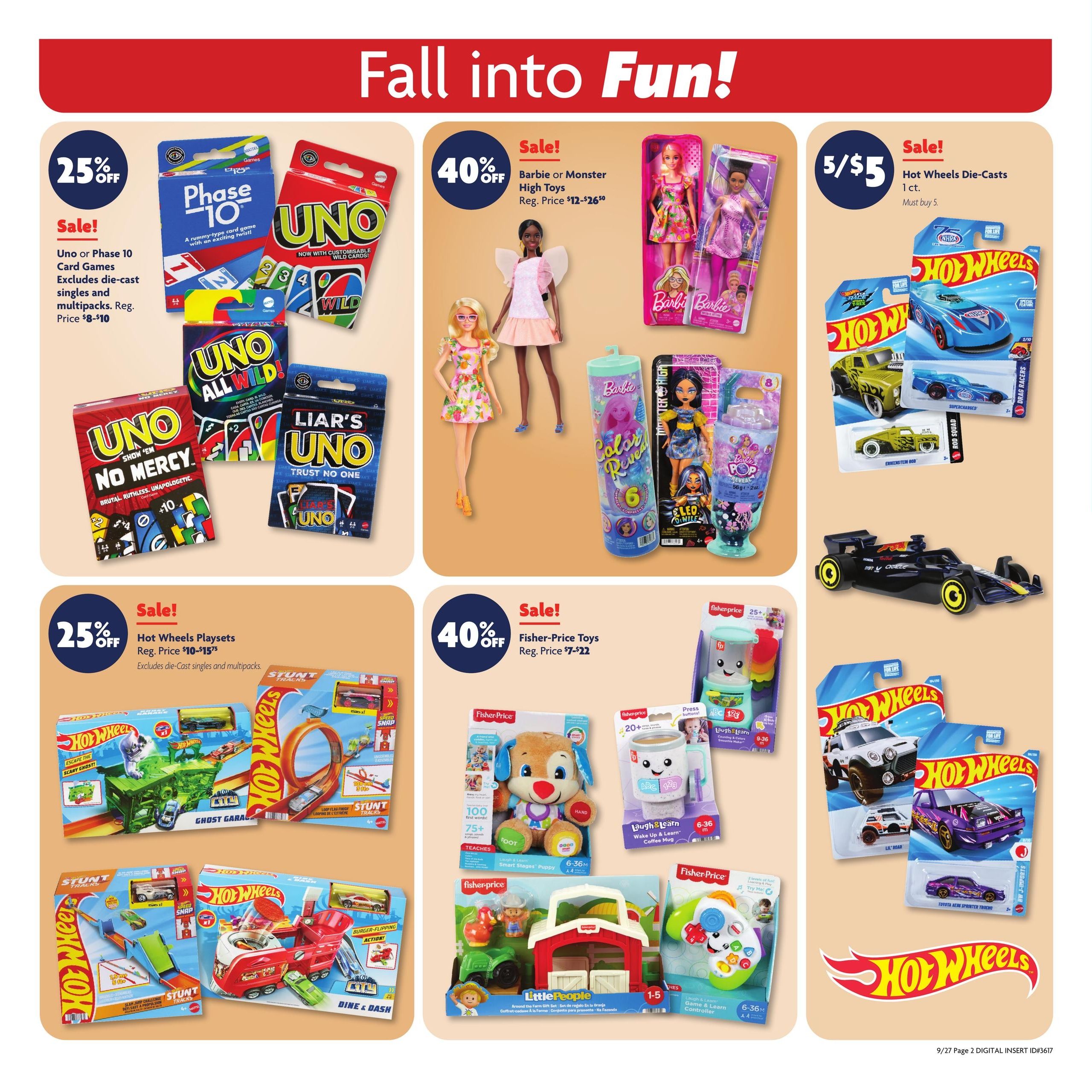 Family Dollar (Aberdeen Area, ID) Weekly Ad September 27 - October 3, 2026