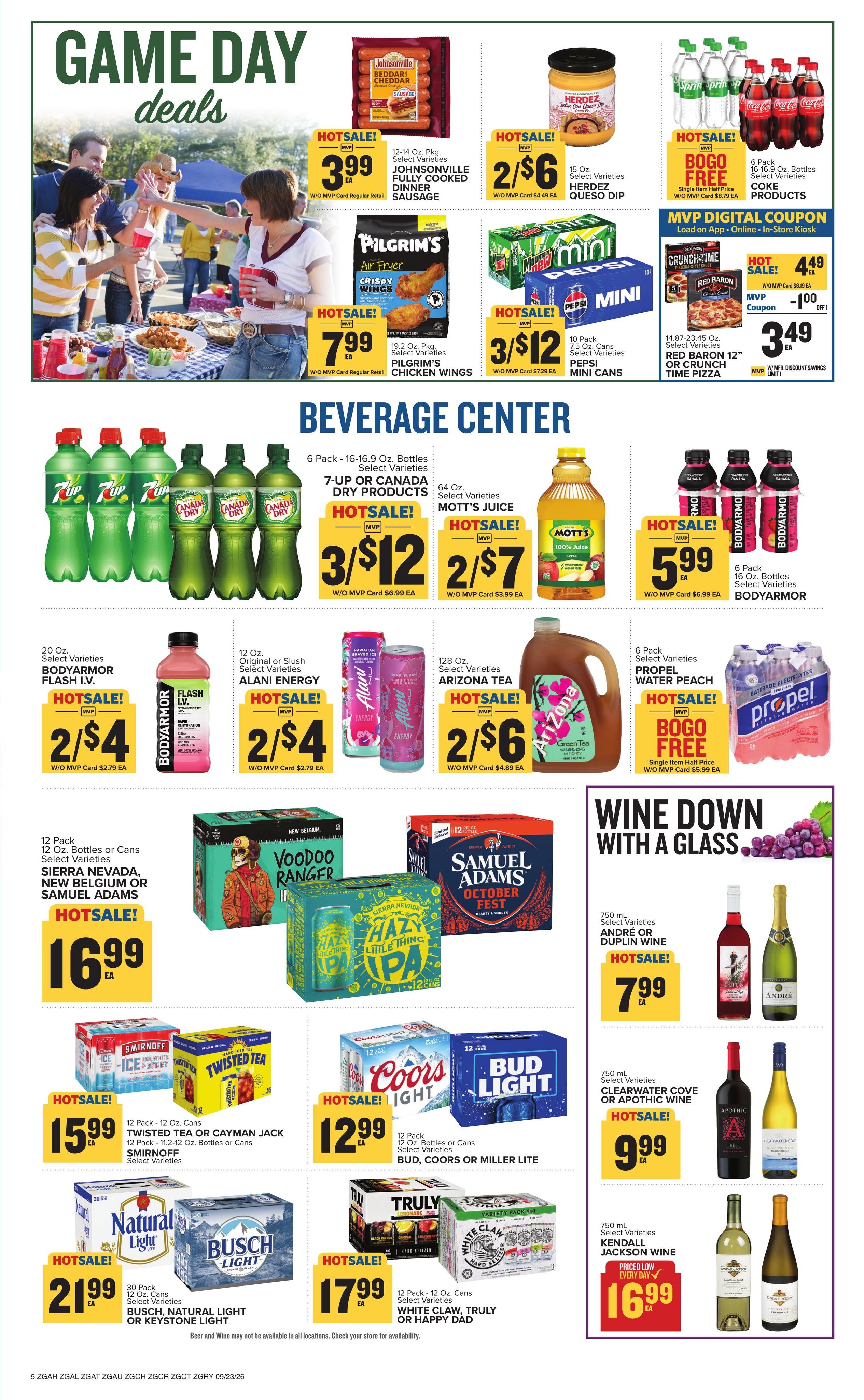 Food Lion (Helen Area, GA) Weekly Ad September 23 - 29, 2026