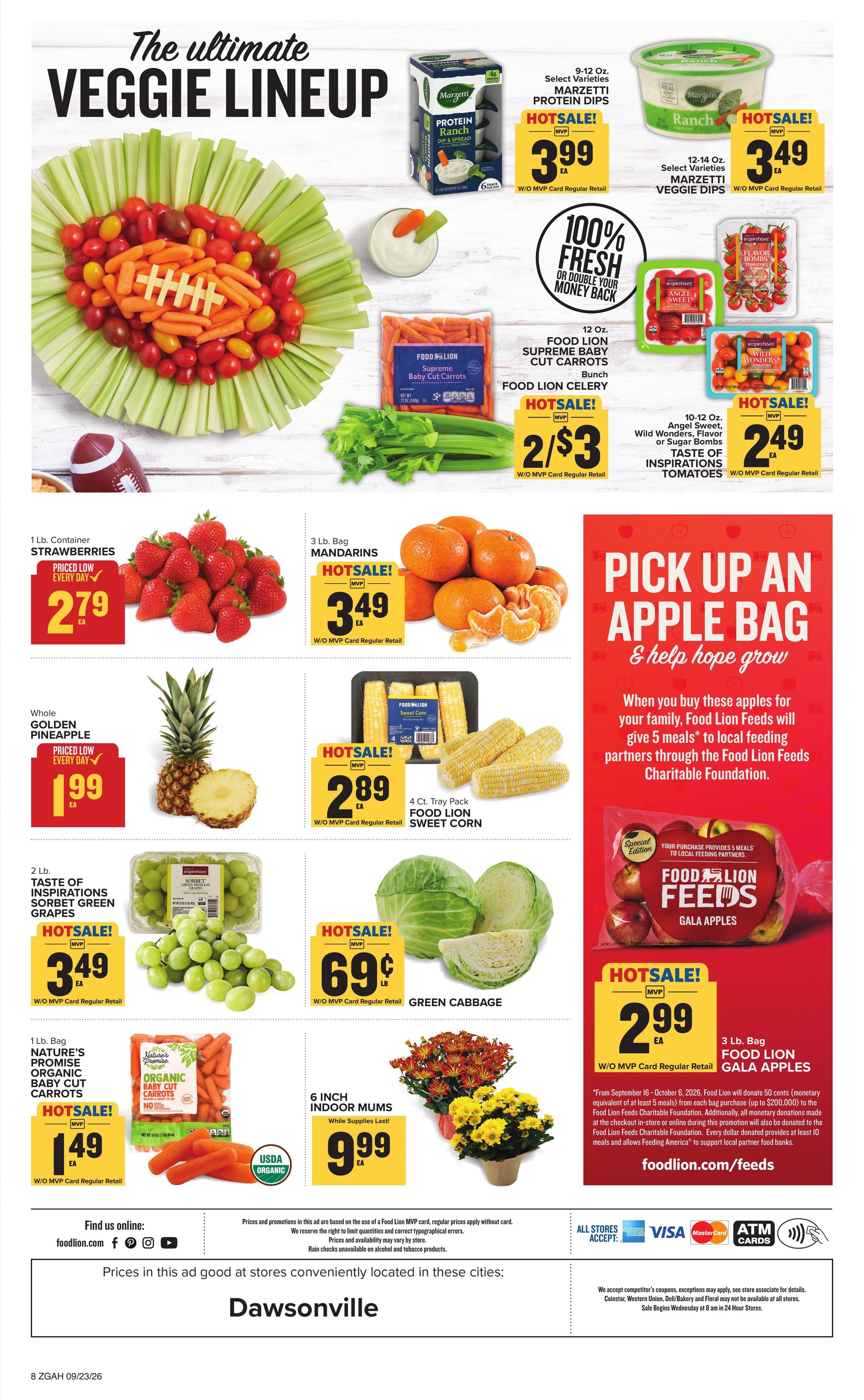 Food Lion (Helen Area, GA) Weekly Ad September 23 - 29, 2026