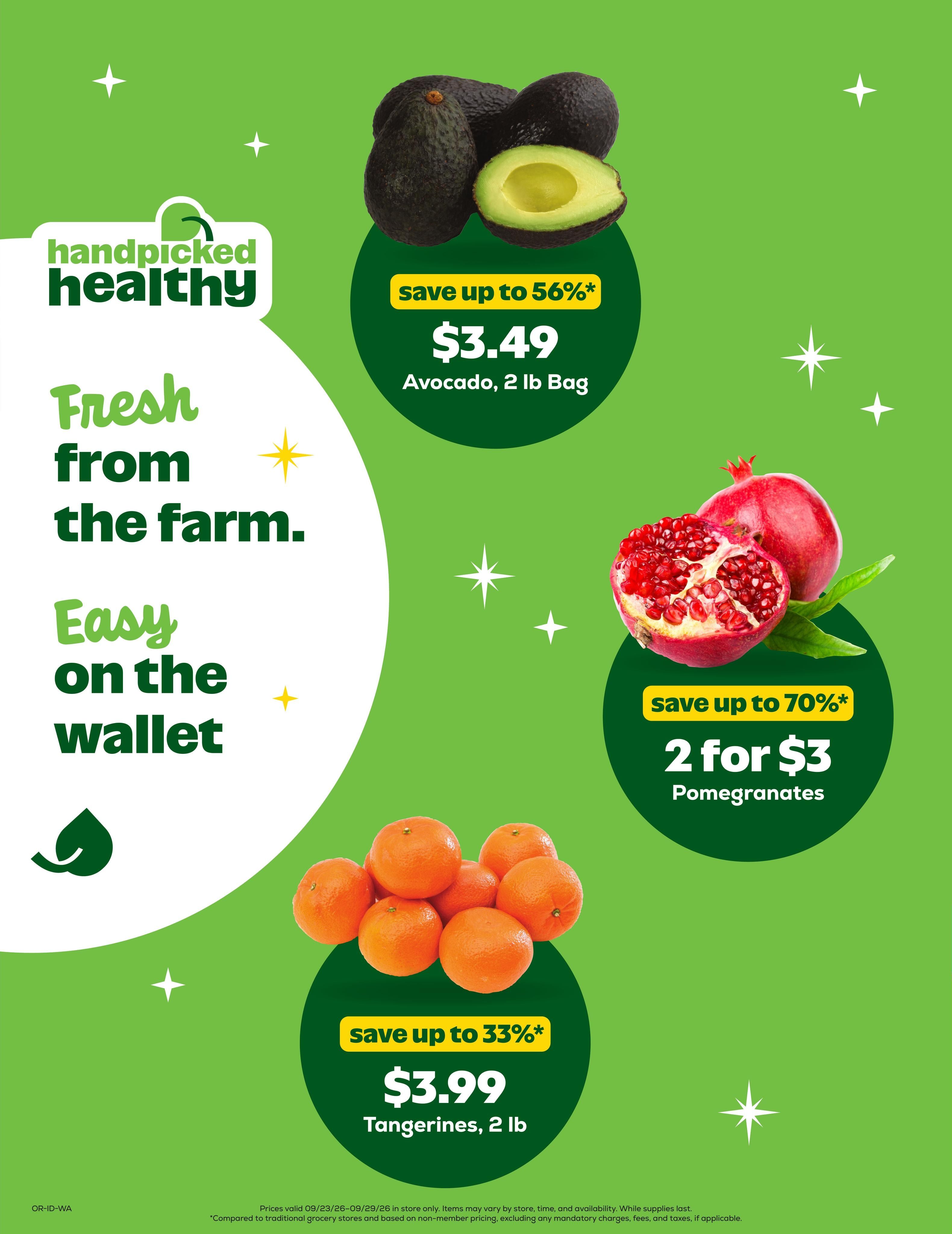 Grocery Outlet (Boise Area, ID) Weekly Ad September 23 - 29, 2026