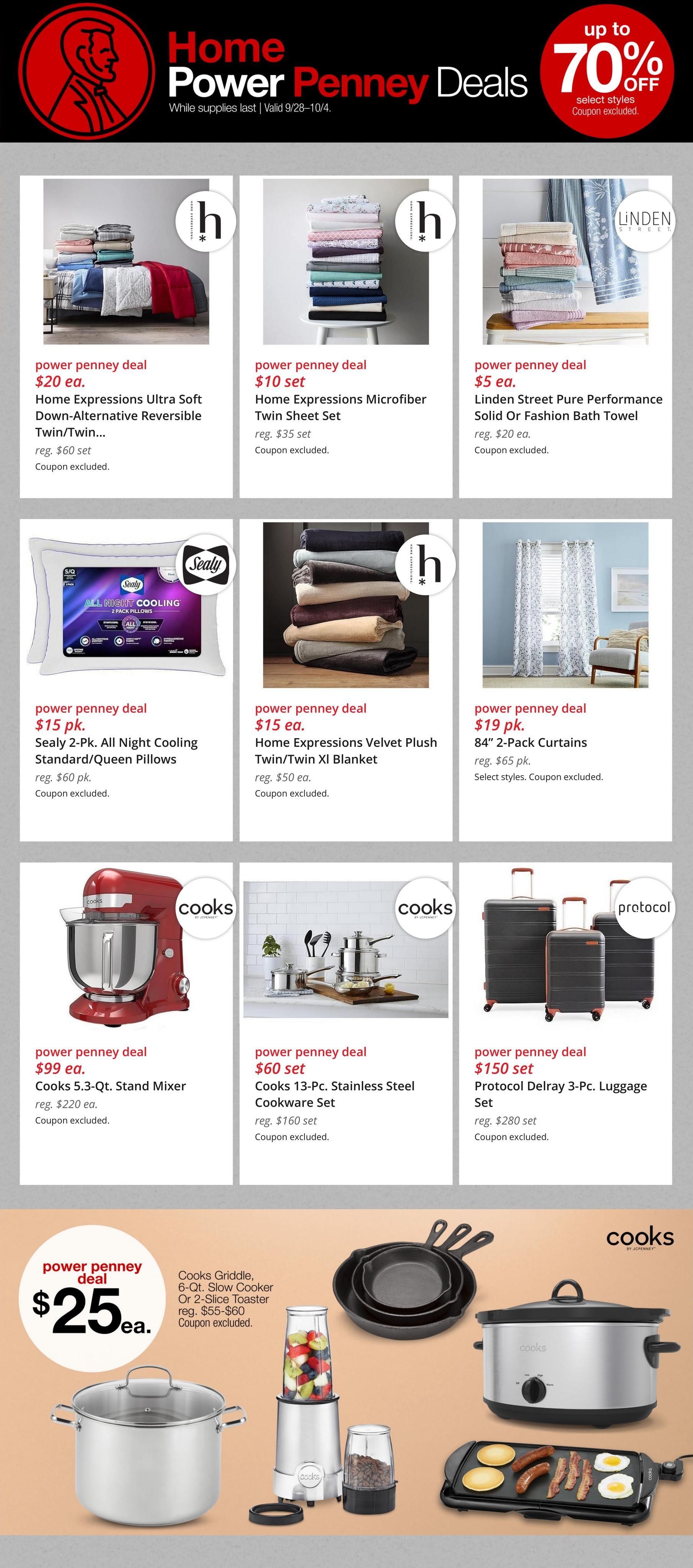 JCPenney Store Ads Weekly Ad September 28 - October 4, 2026