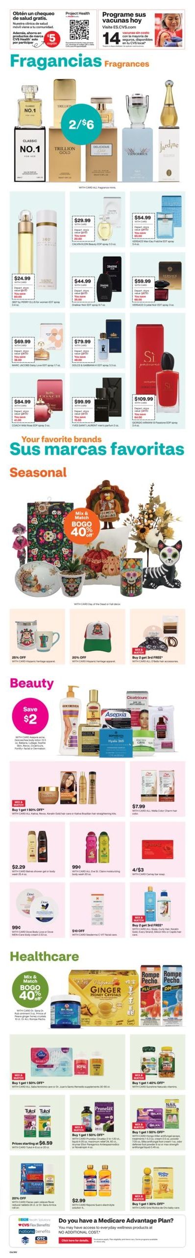 CVS Pharmacy (Alhambra Area, CA) y más Weekly Ad September 27 - October 3, 2026