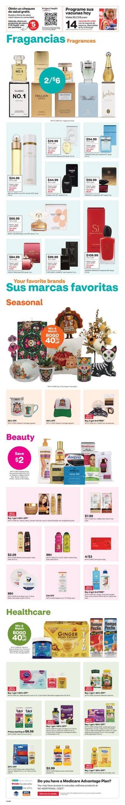 CVS Pharmacy (Edmond Area, OK) y más Weekly Ad September 27 - October 3, 2026