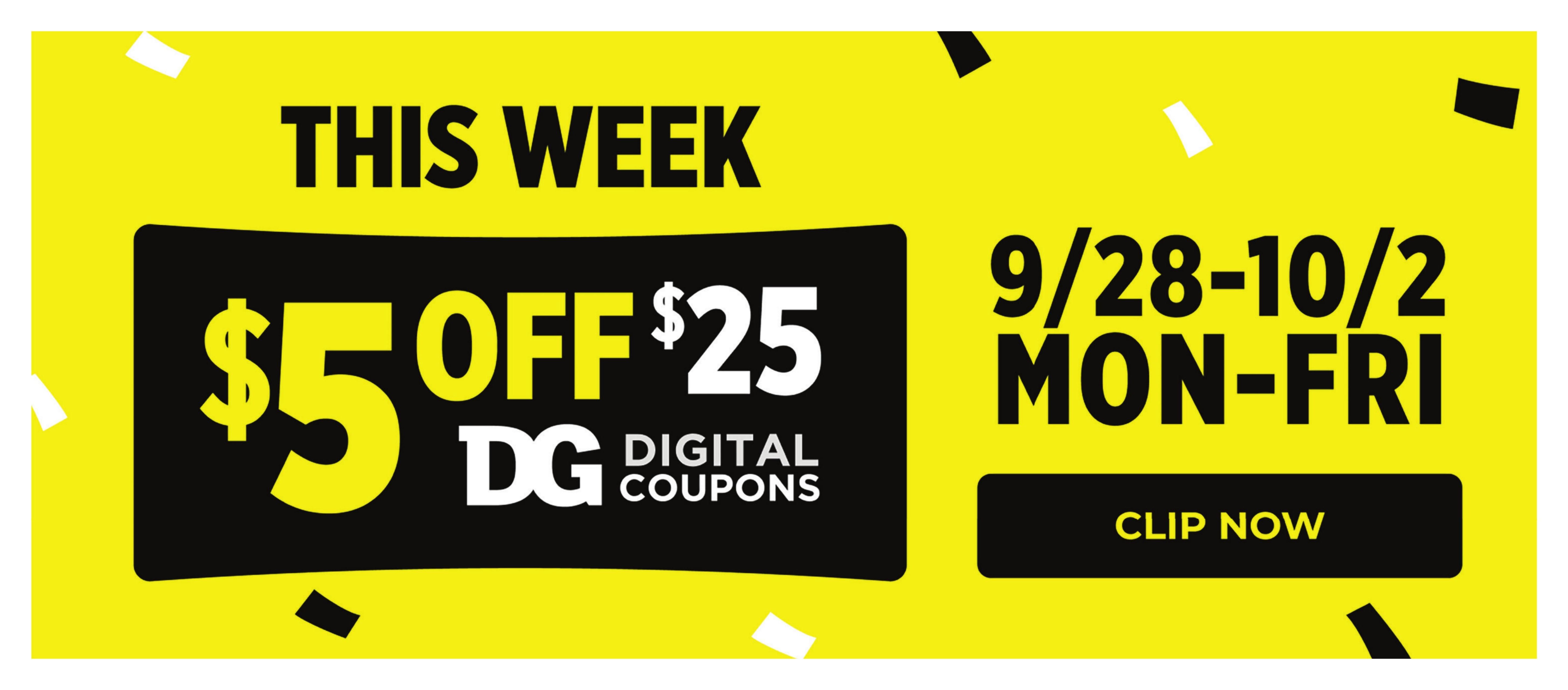 Dollar General (Abilene Area, TX) Weekly Ad September 27 - October 3, 2026