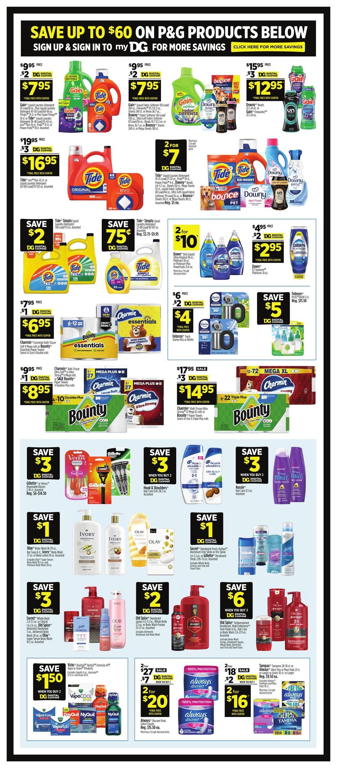 Dollar General (Andalusia Area, AL) Weekly Ad September 27 - October 3, 2026