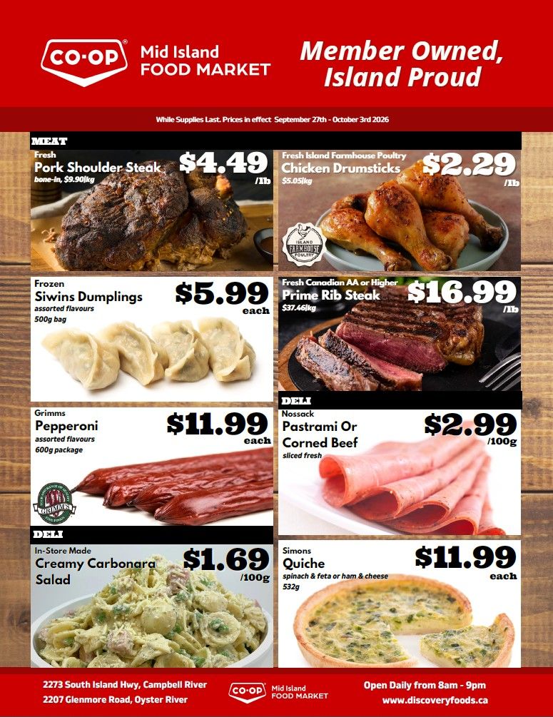 Discovery Foods Flyer September 27 to October 3