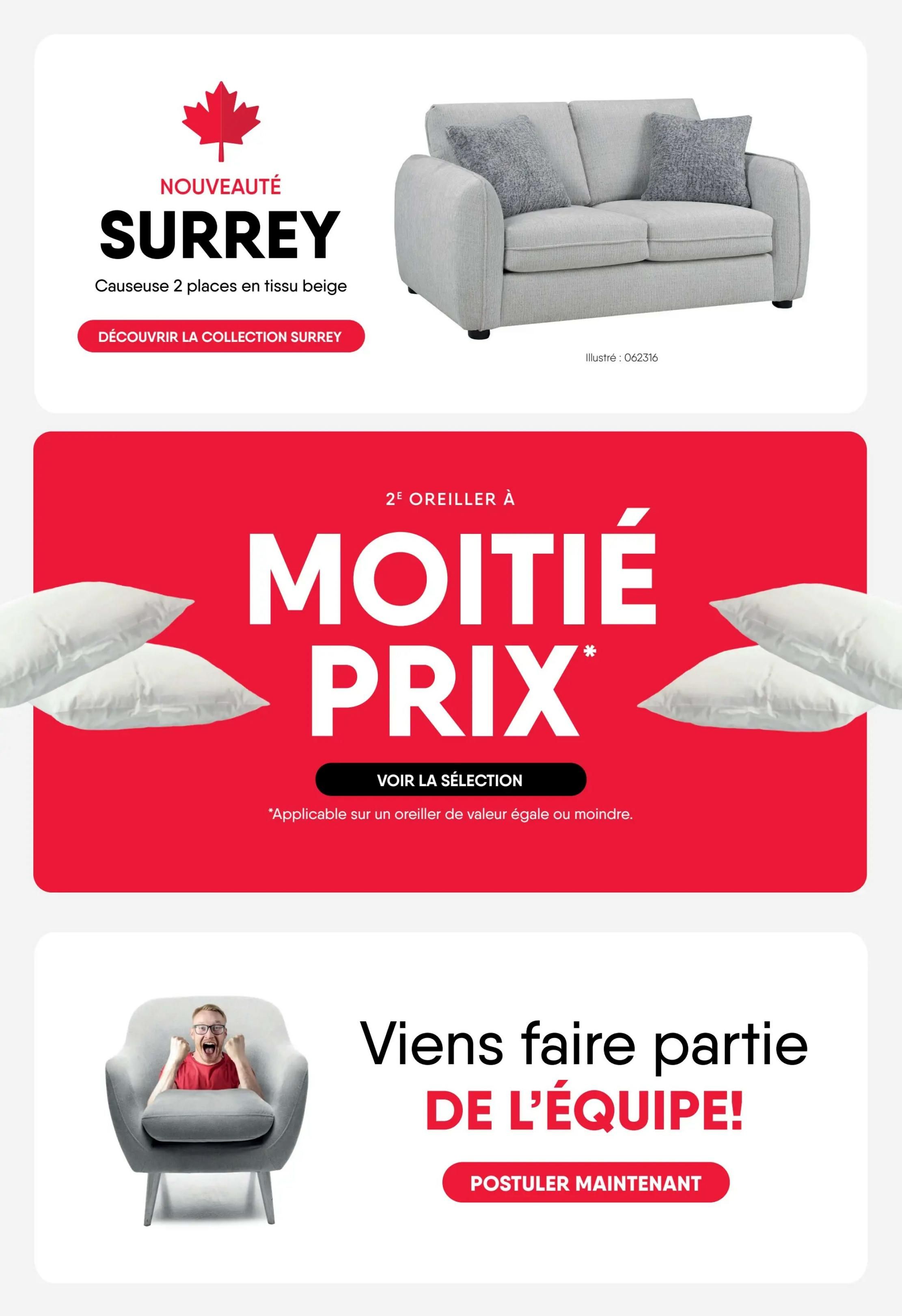 Meubles RD Flyer September 28 to October 4