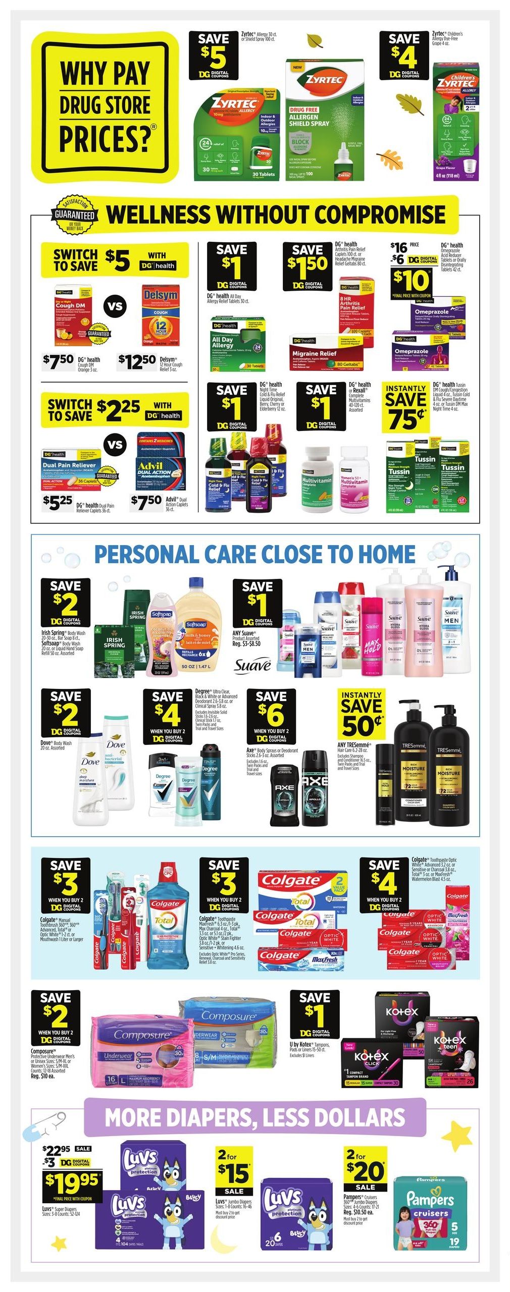 Dollar General (Brooklyn Area, MS) Weekly Ad September 27 - October 3, 2026