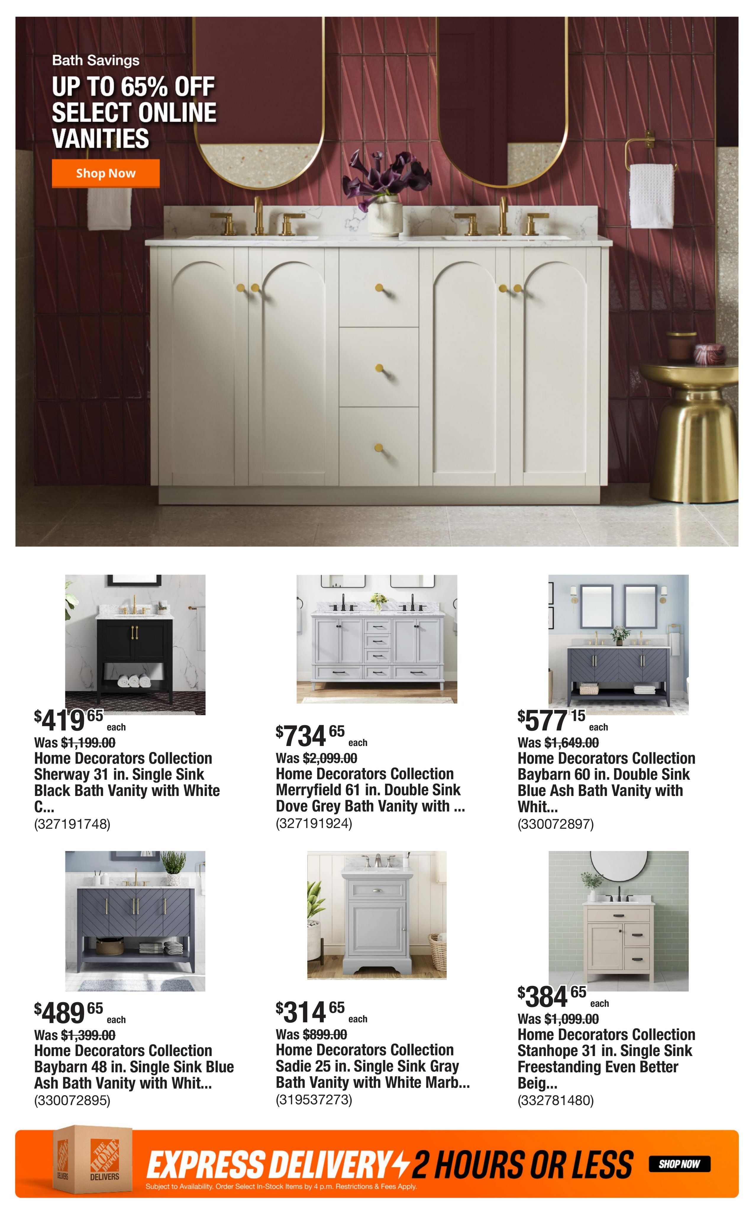 Home Depot (Boles Area, IL) Weekly Ad September 24 - October 1, 2026