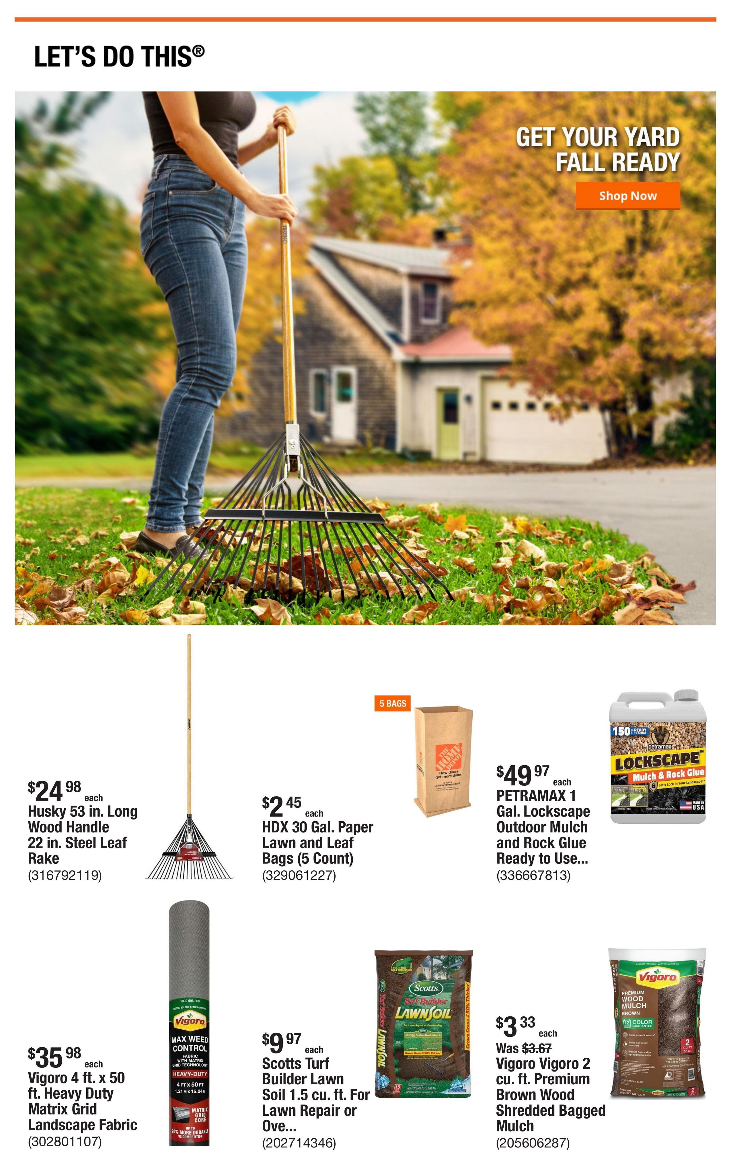 Home Depot (Malmstrom Afb-Stanford Area, MT) Weekly Ad September 24 - October 1, 2026