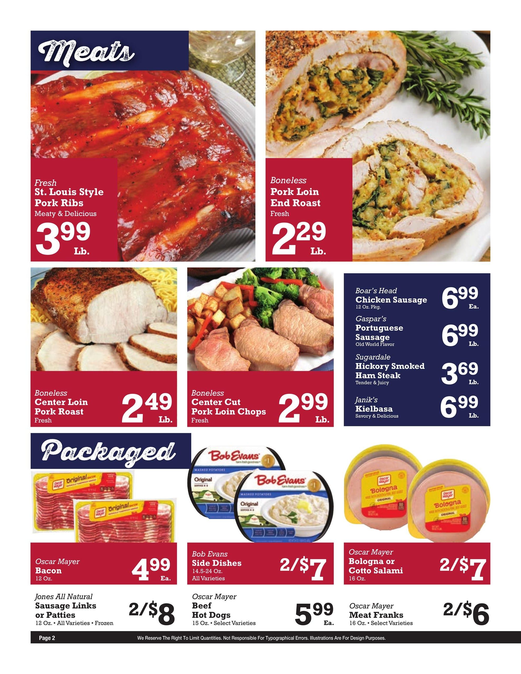Foster's Super Market Weekly Ad September 21 - October 3, 2026