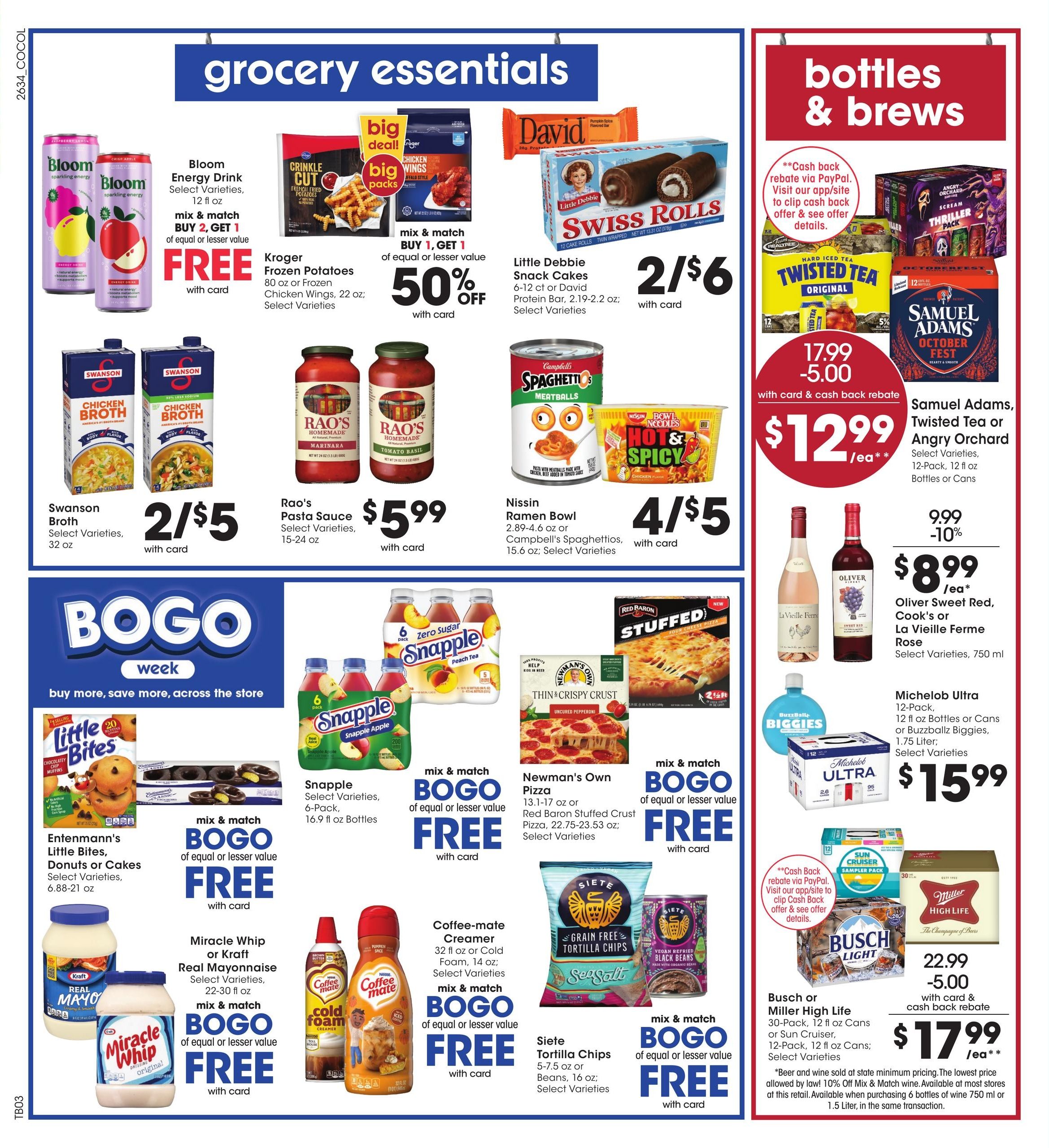 Kroger (Maumee-Vickery Area, OH) Weekly Ad September 23 - 29, 2026