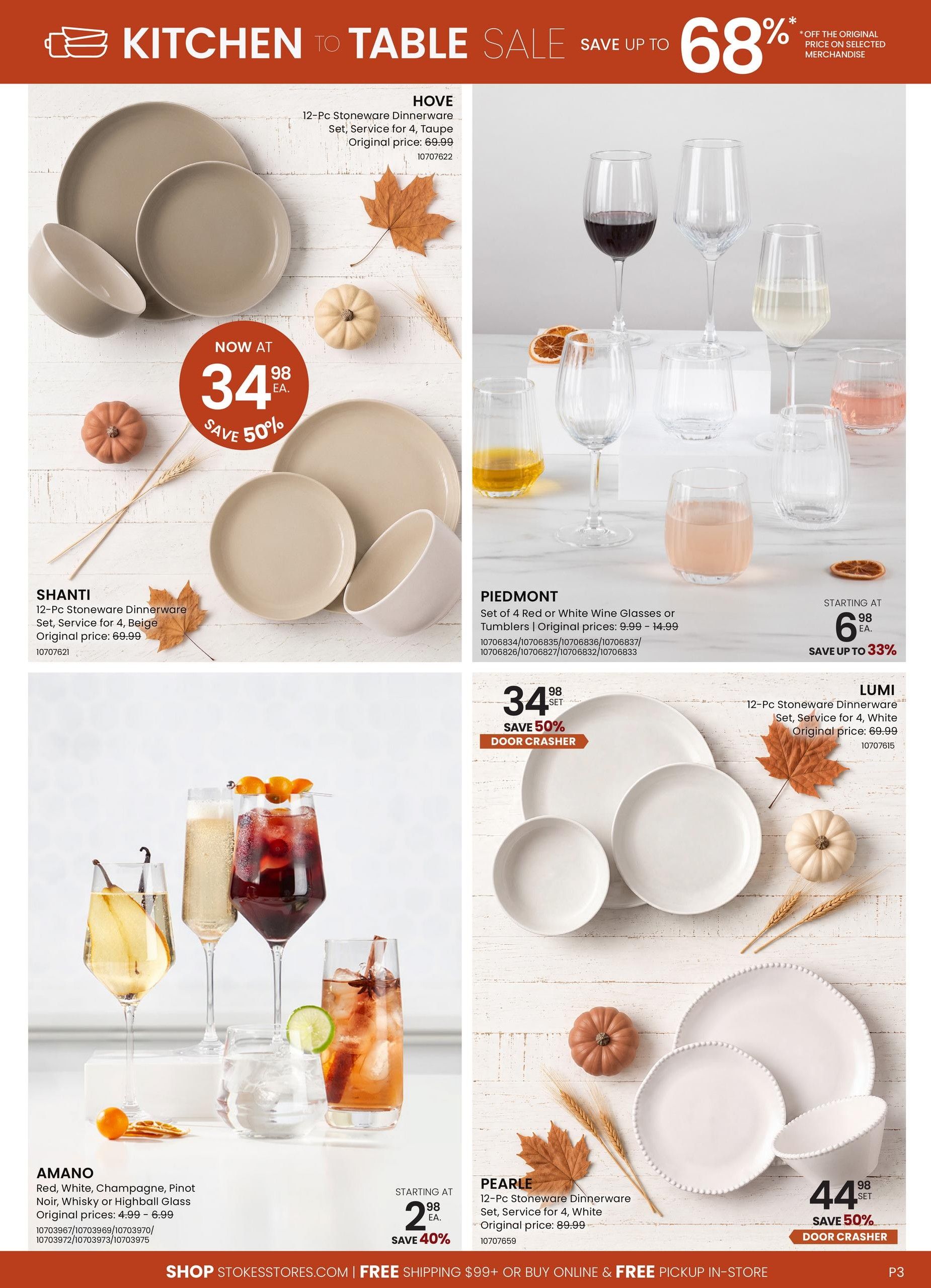 Stokes Flyer September 28 to October 25