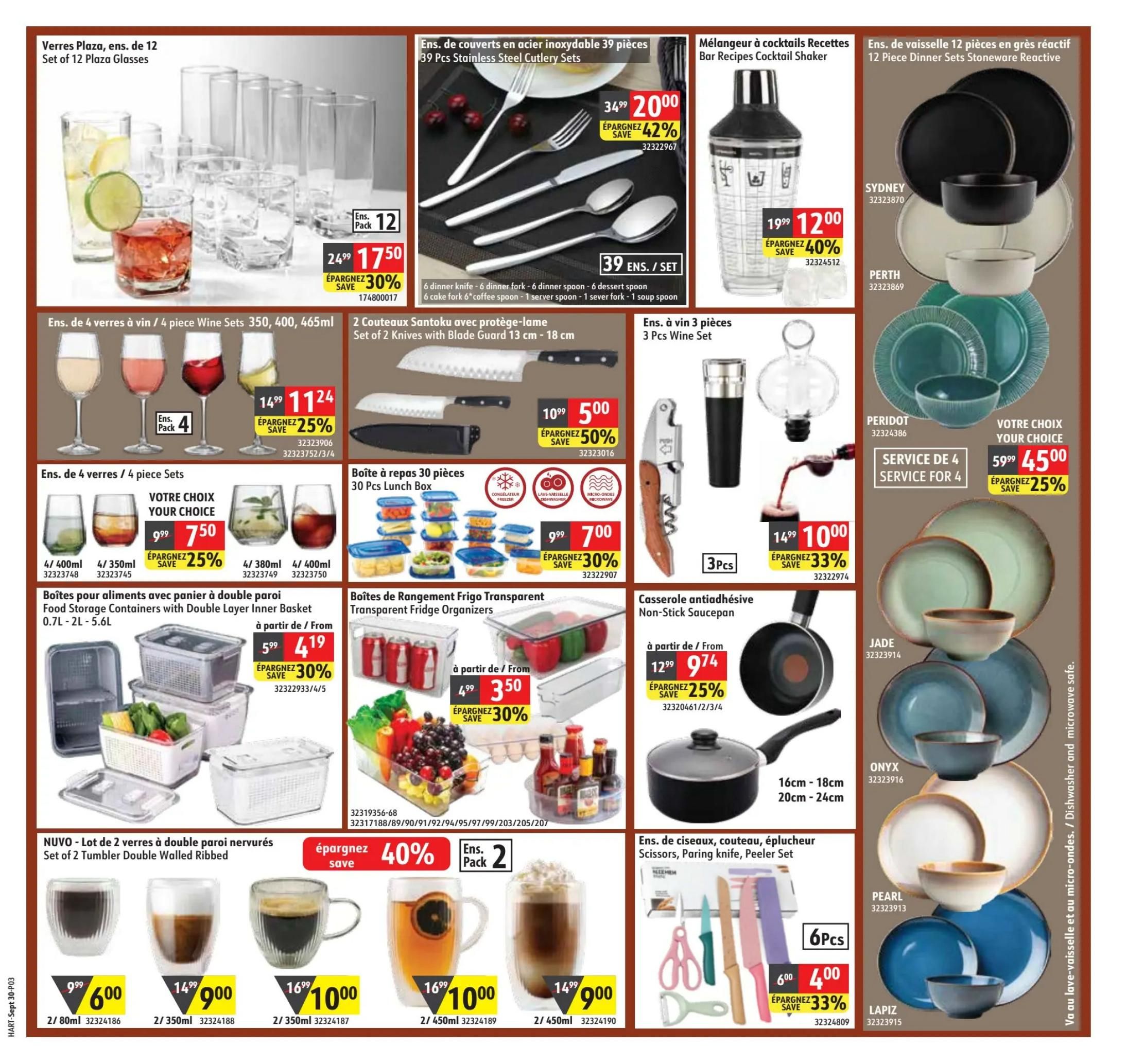 Hart Stores Flyer September 30 to October 13