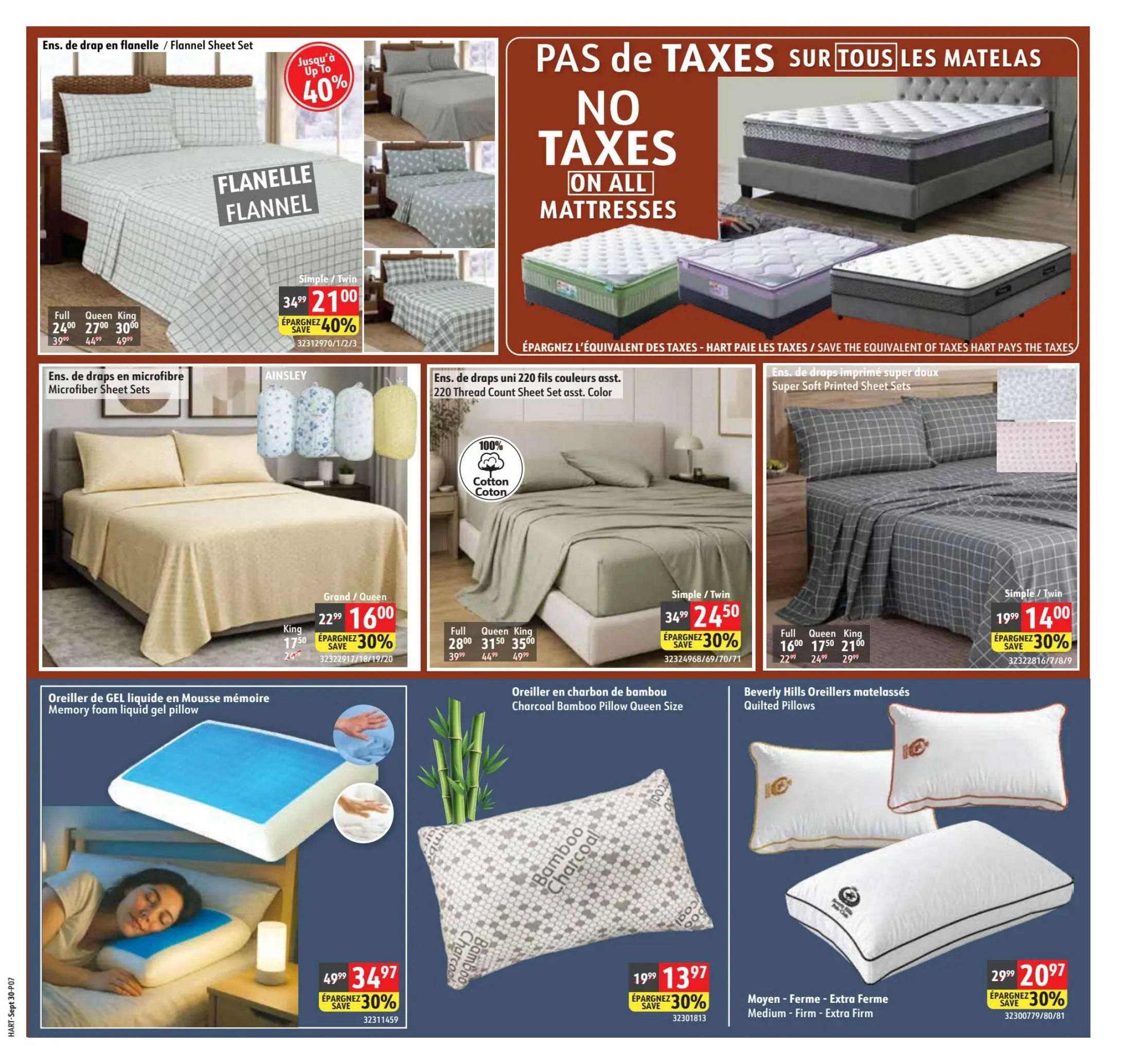 Hart Stores Flyer September 30 to October 13