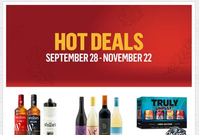 ANBL Hot Deals Flyer September 28 to November 22