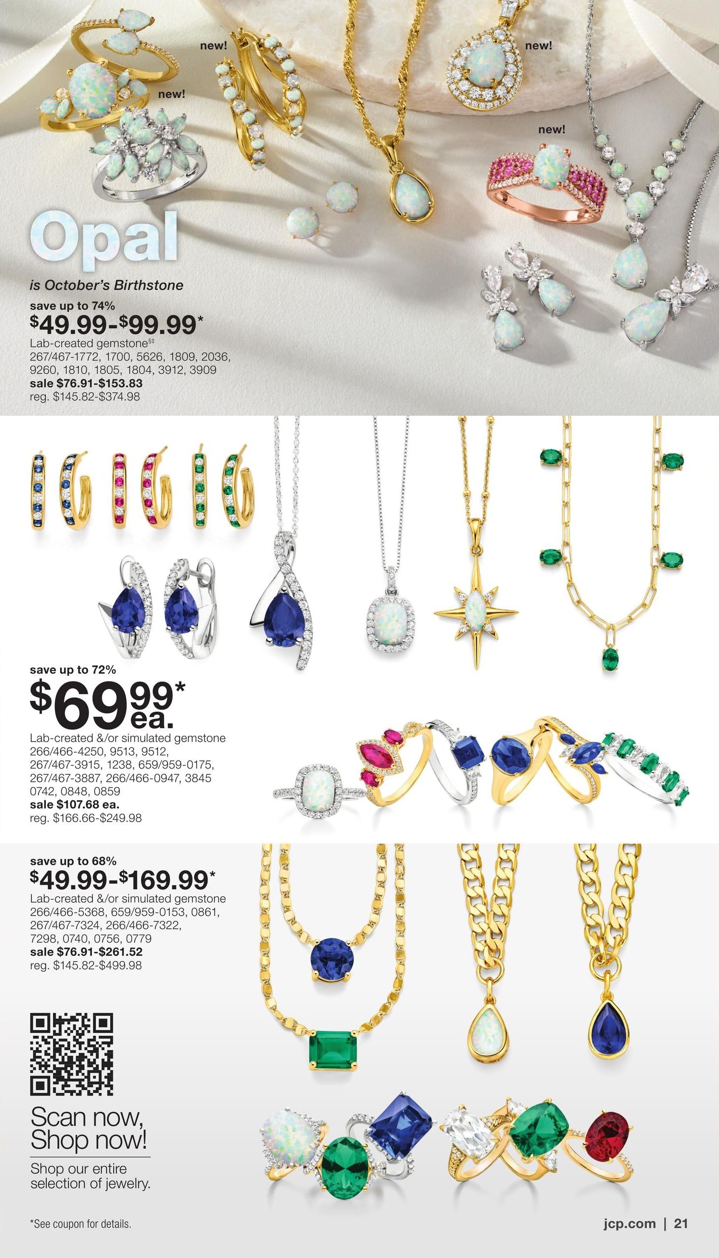 JCPenney Our Biggest Jewelry Sale of the Season Weekly Ad September 28 - October 25, 2026