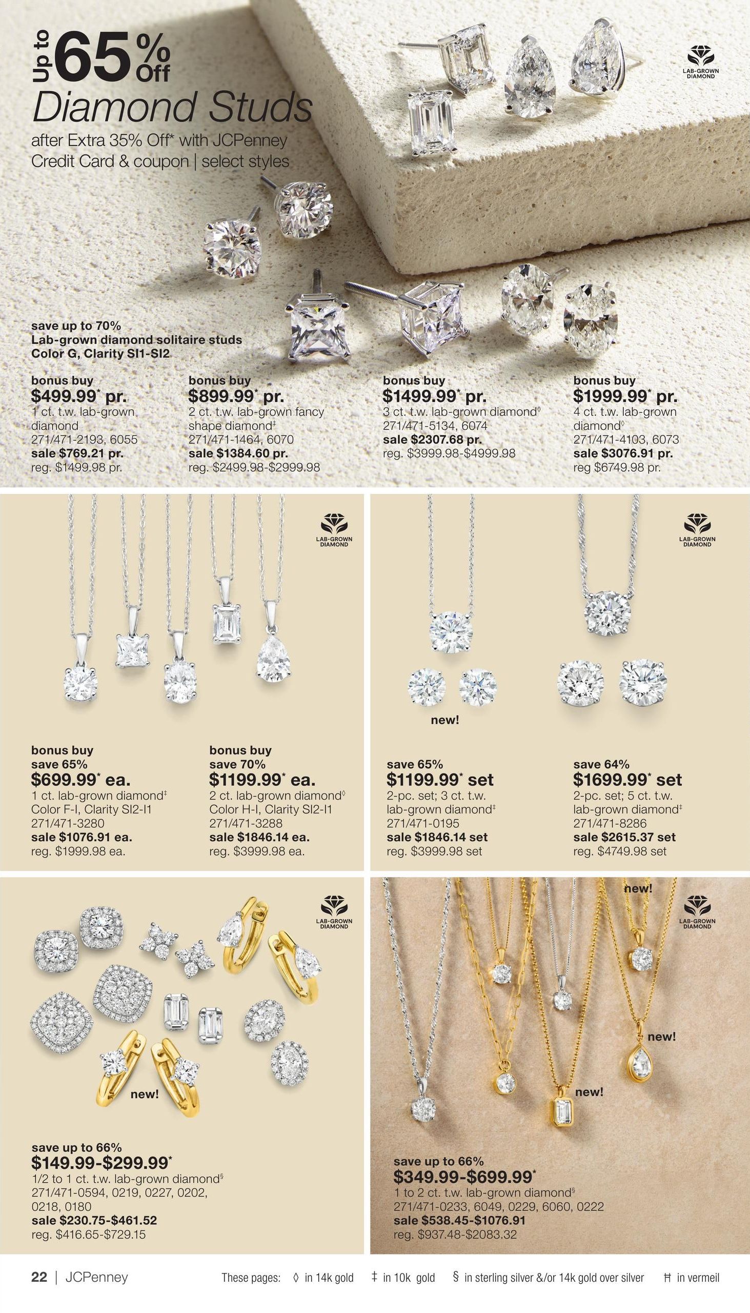 JCPenney Our Biggest Jewelry Sale of the Season Weekly Ad September 28 - October 25, 2026