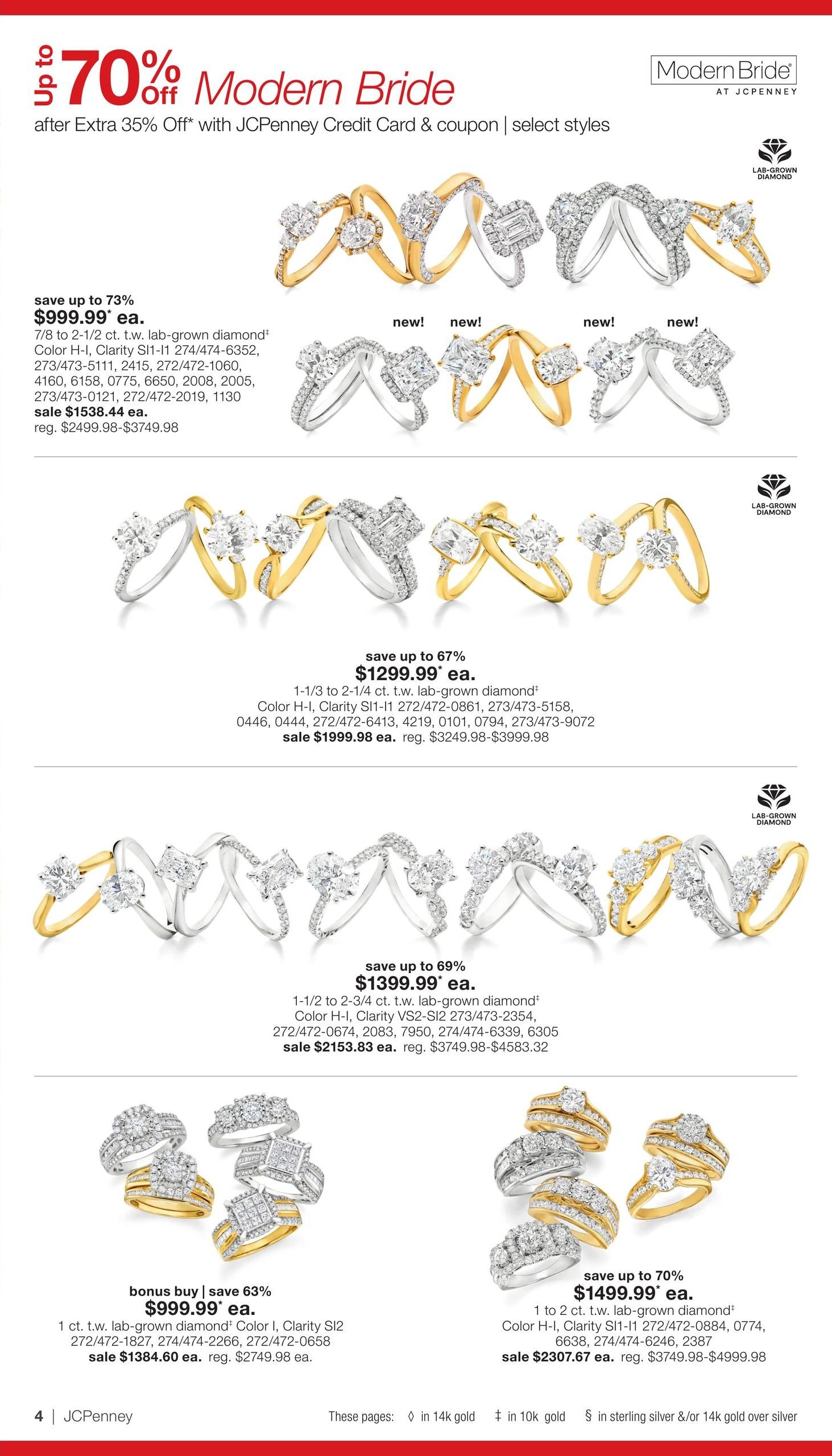 JCPenney Our Biggest Jewelry Sale of the Season Weekly Ad September 28 - October 25, 2026