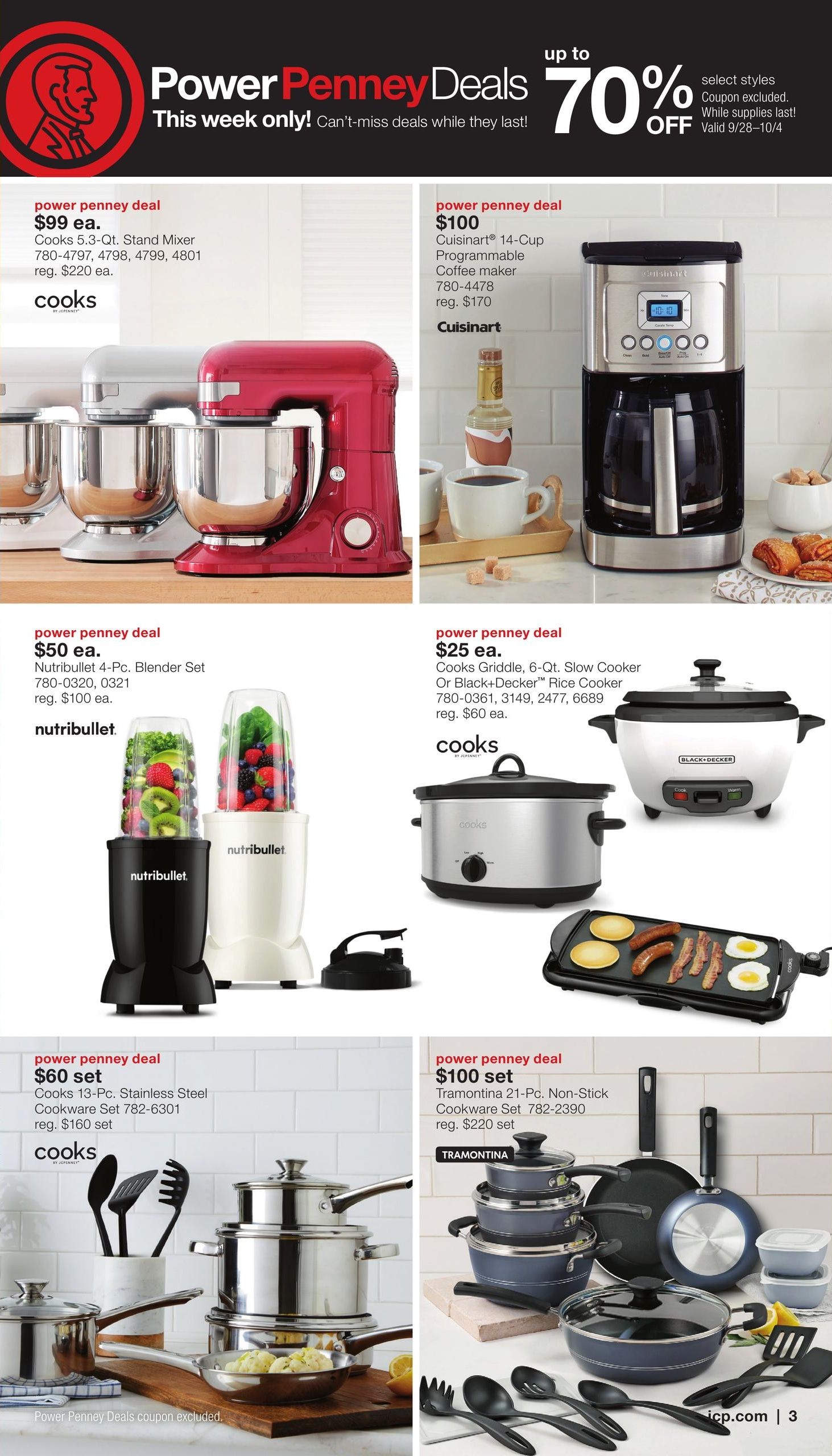 JCPenney Semi-Annual Home Sale Weekly Ad September 28 - October 25, 2026