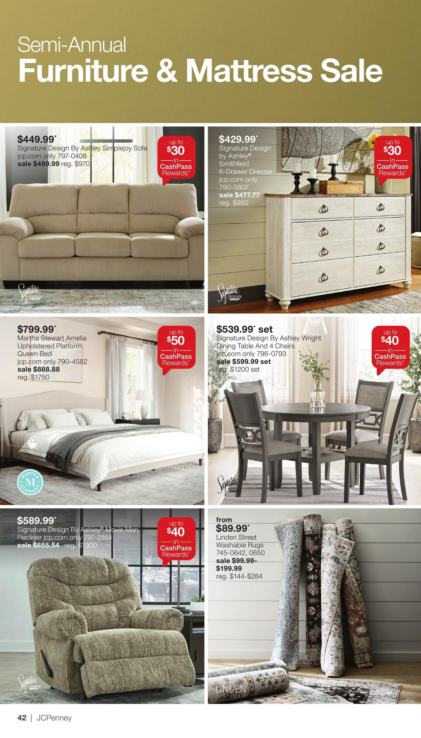 JCPenney Semi-Annual Home Sale Weekly Ad September 28 - October 25, 2026