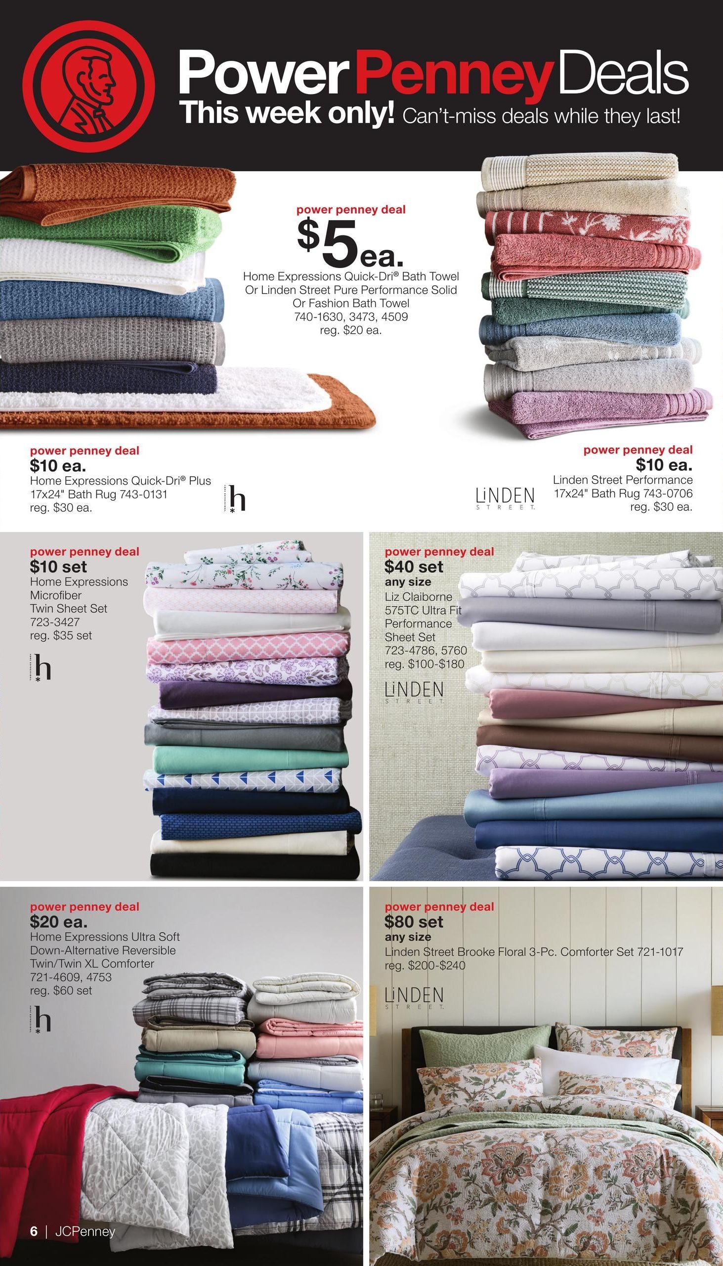 JCPenney Semi-Annual Home Sale Weekly Ad September 28 - October 25, 2026