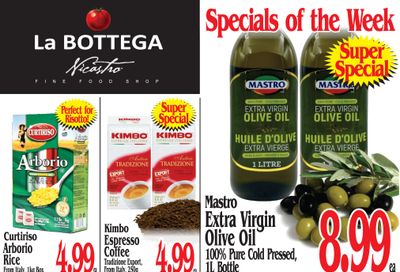 La Bottega Nicastro Fine Foods Flyer September 28 to October 11